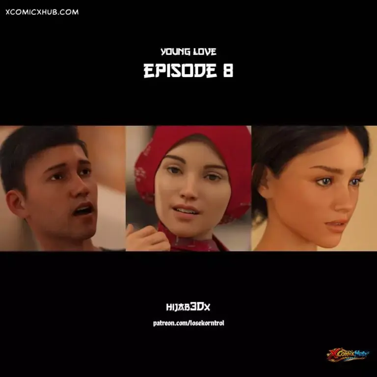 Young Love Chapter 8 - Hijab 3dx Losekorntrol 2 young love chapter 8 losekorntrol 001