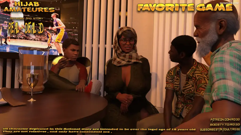 Hijab Amateures – Favorite Game – Realdeal3d