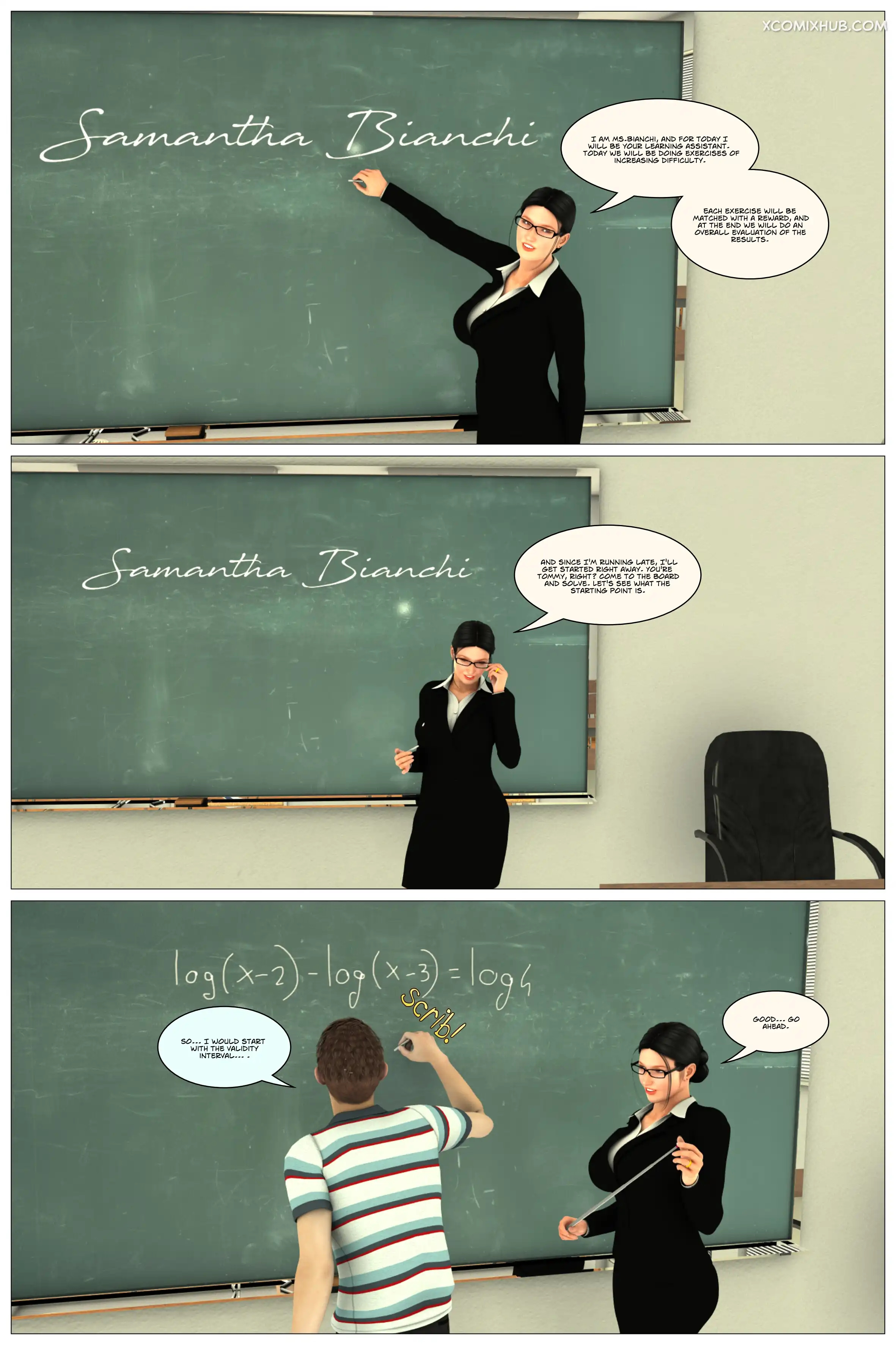 Samantha Chapter 7 Crossover Episode Giginho 002 Page 2 Samantha Chapter 7 Crossover Episode Giginho 002 Comic Page 2