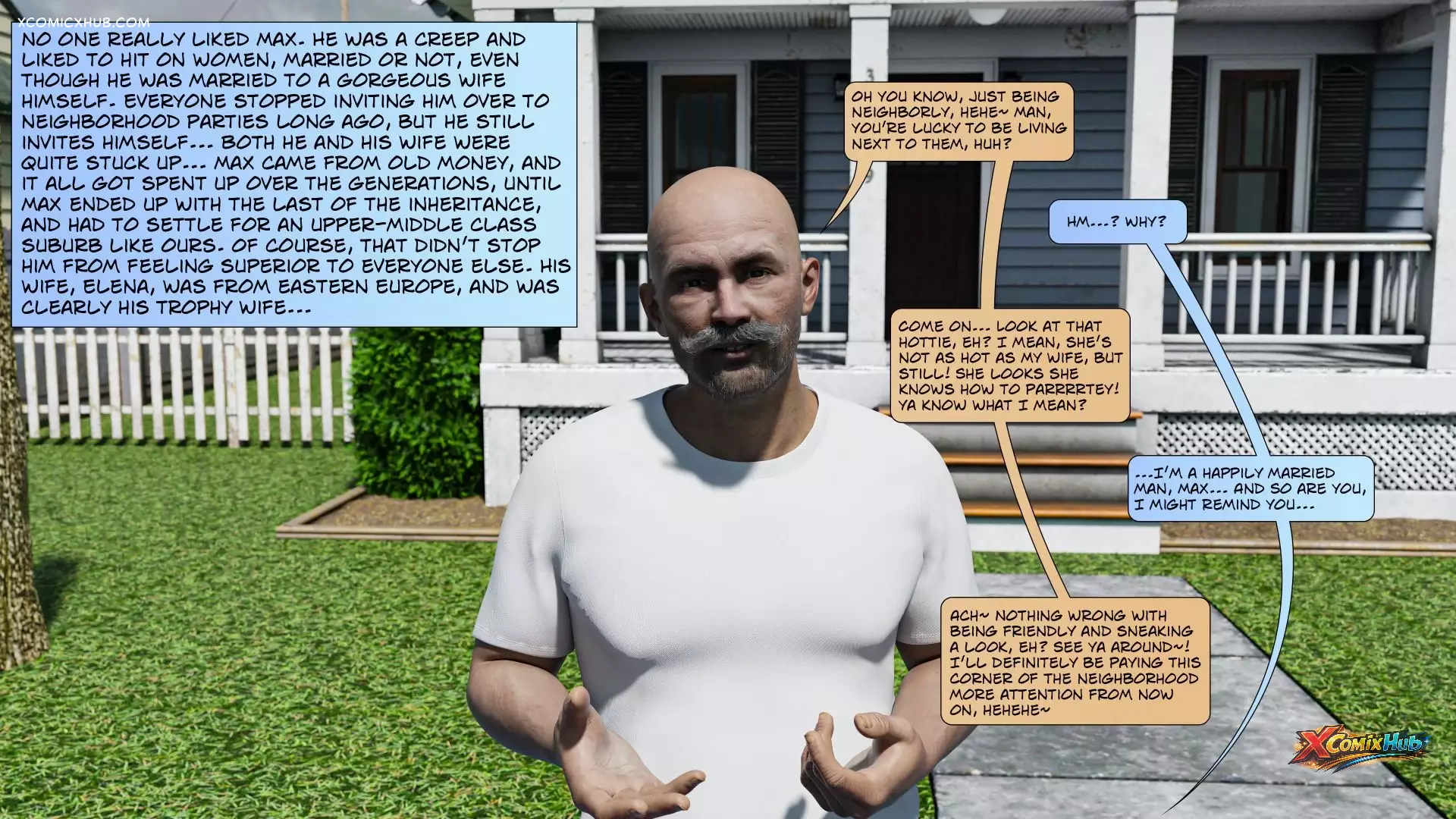 The New Neighbors Chapter 4 Antalore42 003 Page 3 The New Neighbors Chapter 4 Antalore42 003 Comic Page 3