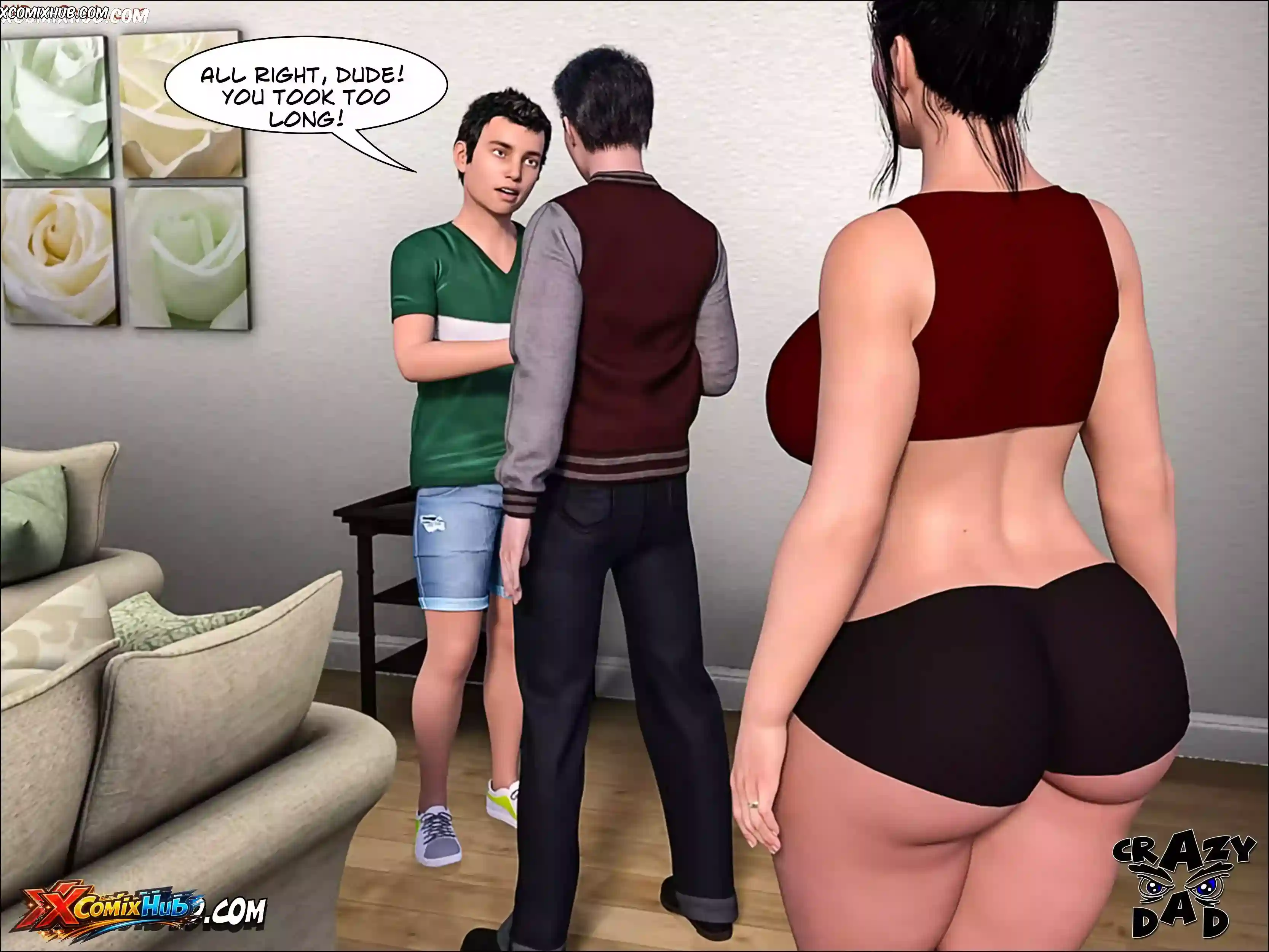 Mom’s Help Chapter 12 Crazydad3d 009 Page 9 Mom’s Help Chapter 12 Crazydad3d 009 Comic Page 9