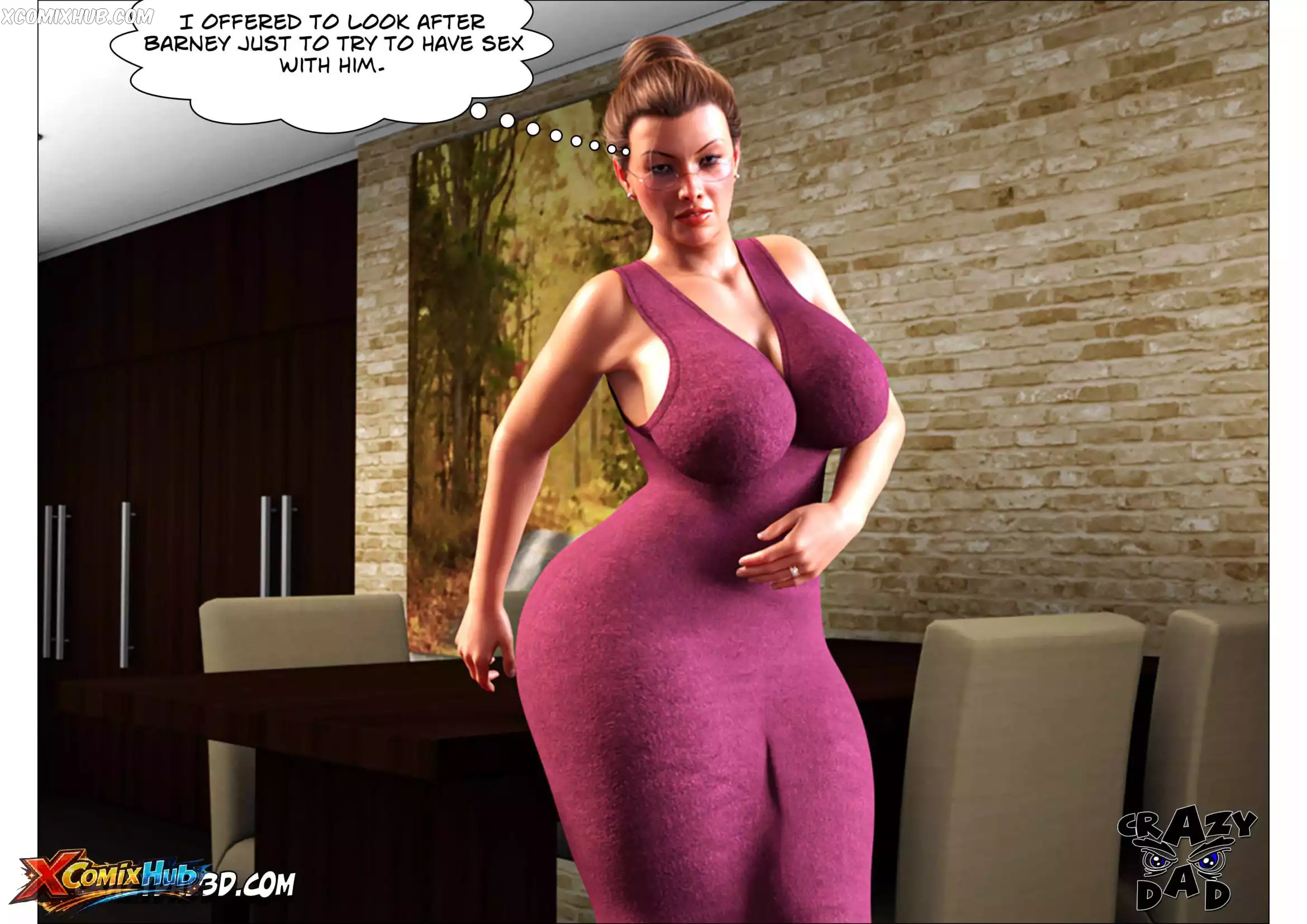 Mother Desire Forbidden Chapter 13 Crazydad3d 010 Comic Page 10