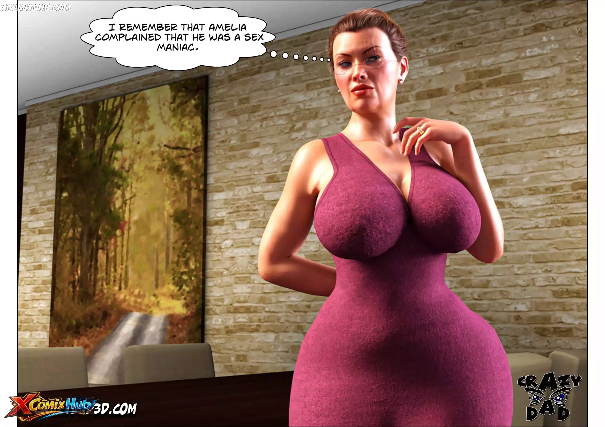 Mother Desire Forbidden Chapter 13 Crazydad3d 011 Comic Page 11