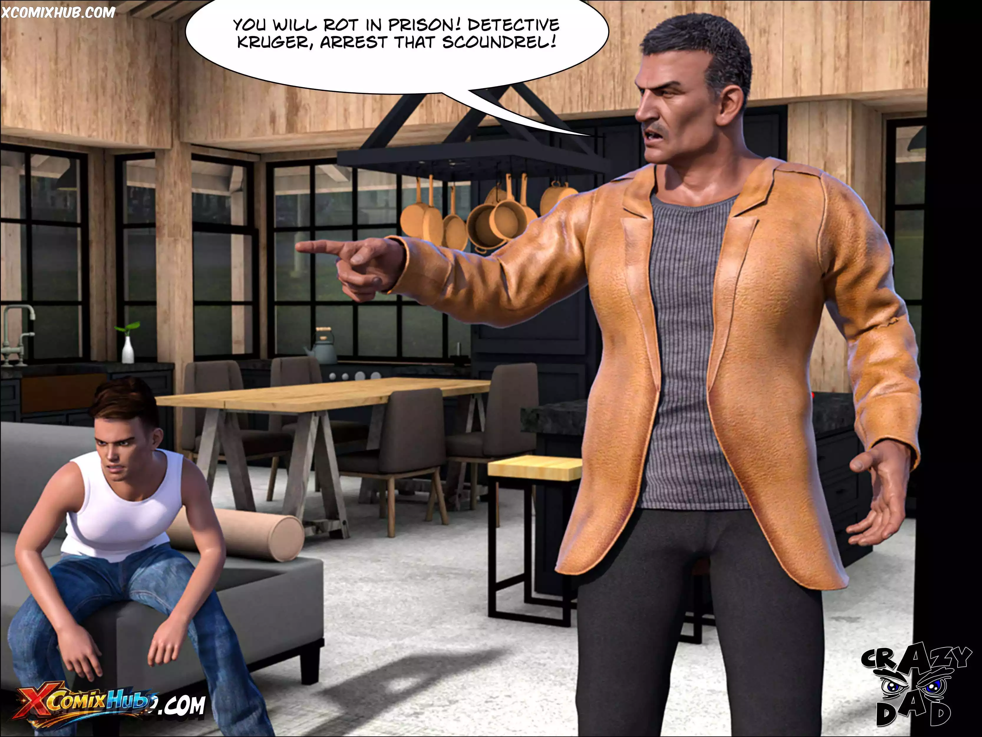 No Way Out Chapter 10 Crazydad3d 038 Comic Page 38
