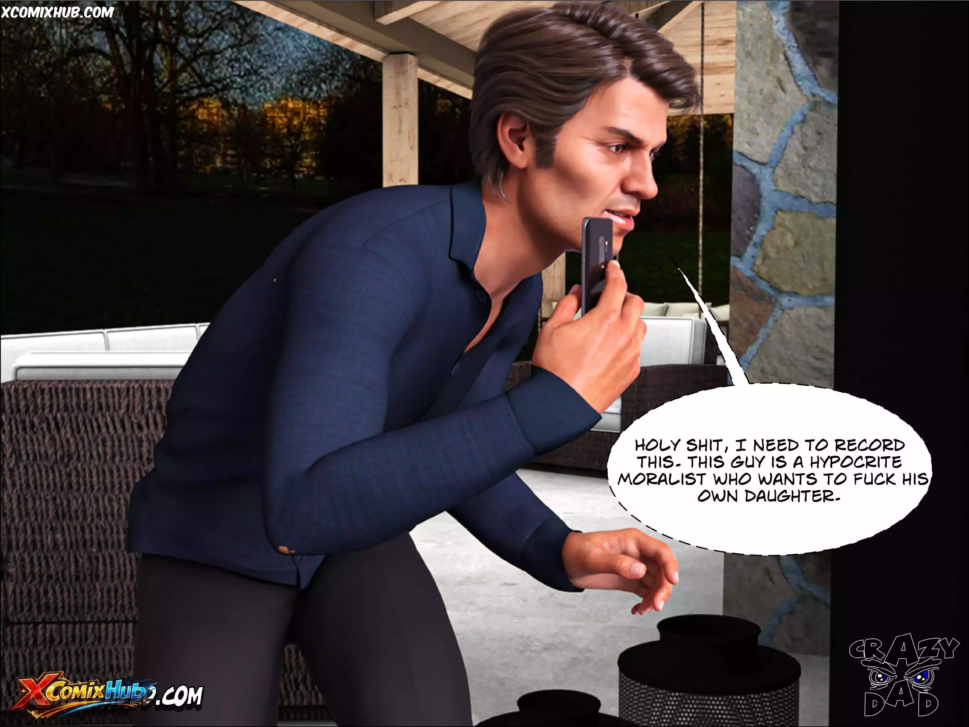 No Way Out Chapter 13 Crazydad3d 008 Comic Page 8