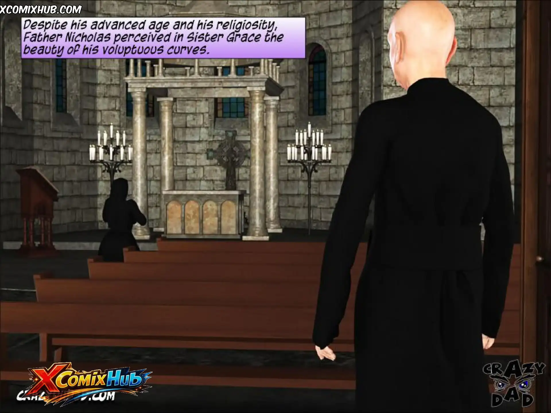 Sister Grace Chapter 1 Crazydad3d 005 Page 5 Sister Grace Chapter 1 Crazydad3d 005 Comic Page 5