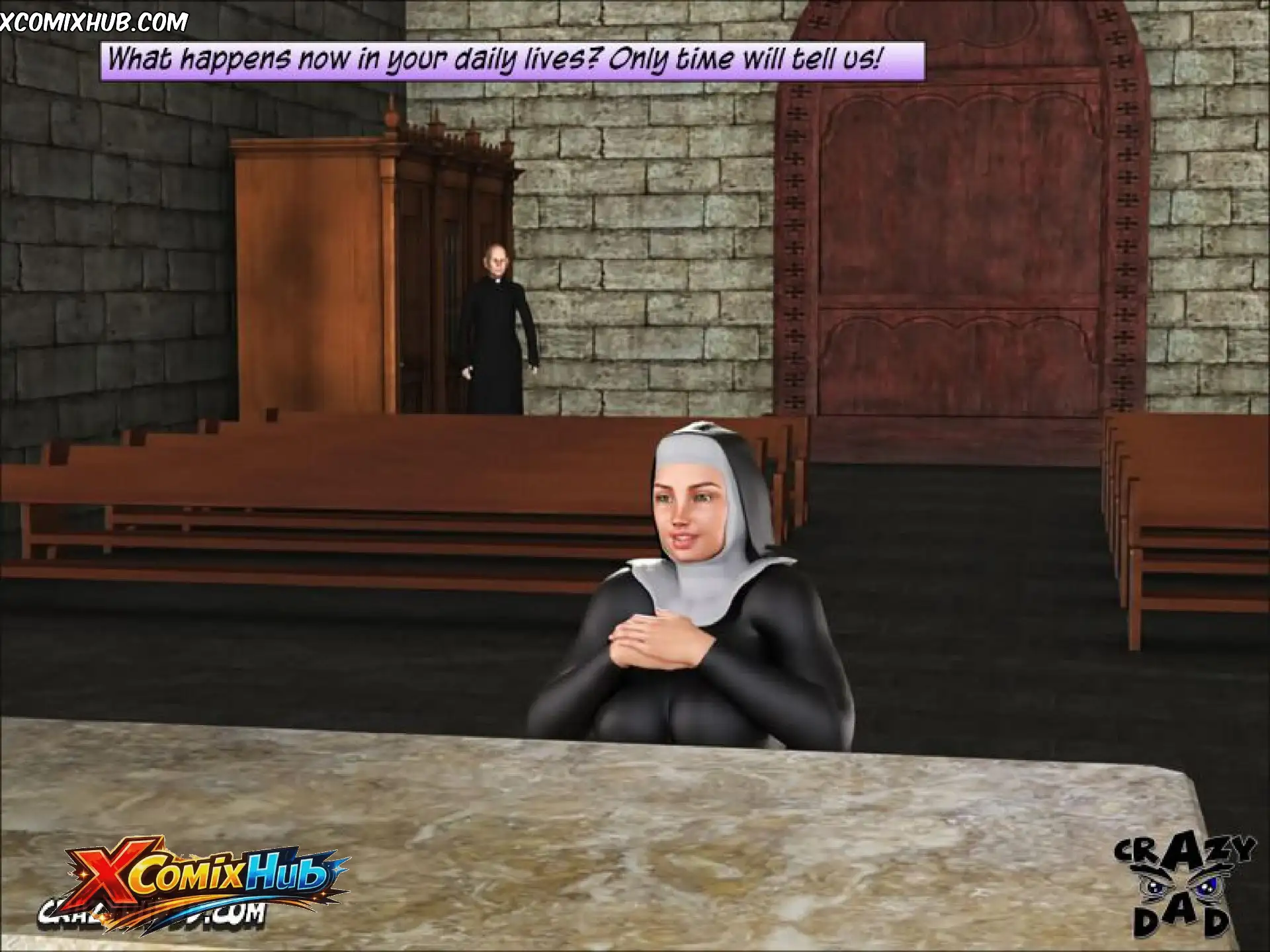Sister Grace Chapter 1 Crazydad3d 006 Page 6 Sister Grace Chapter 1 Crazydad3d 006 Comic Page 6