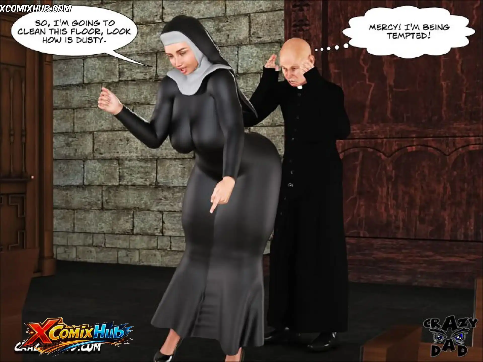 Sister Grace Chapter 1 Crazydad3d 013 Page 13 Sister Grace Chapter 1 Crazydad3d 013 Comic Page 13