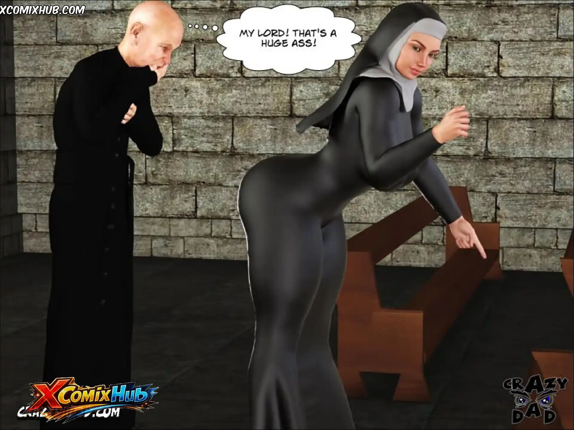 Sister Grace Chapter 1 Crazydad3d 014 Page 14 Sister Grace Chapter 1 Crazydad3d 014 Comic Page 14