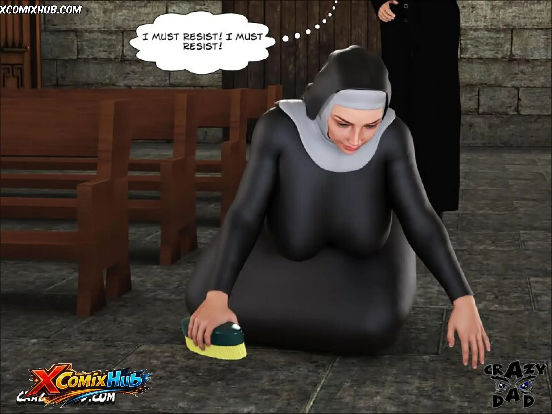 Sister Grace Chapter 1 Crazydad3d 027 Page 27 Sister Grace Chapter 1 Crazydad3d 027 Comic Page 27