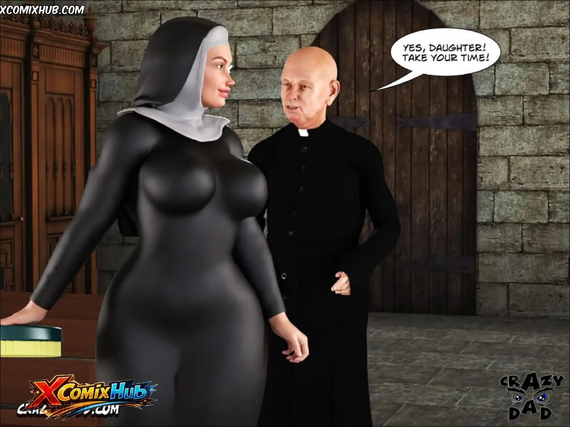 Sister Grace Chapter 1 Crazydad3d 033 Page 33 Sister Grace Chapter 1 Crazydad3d 033 Comic Page 33