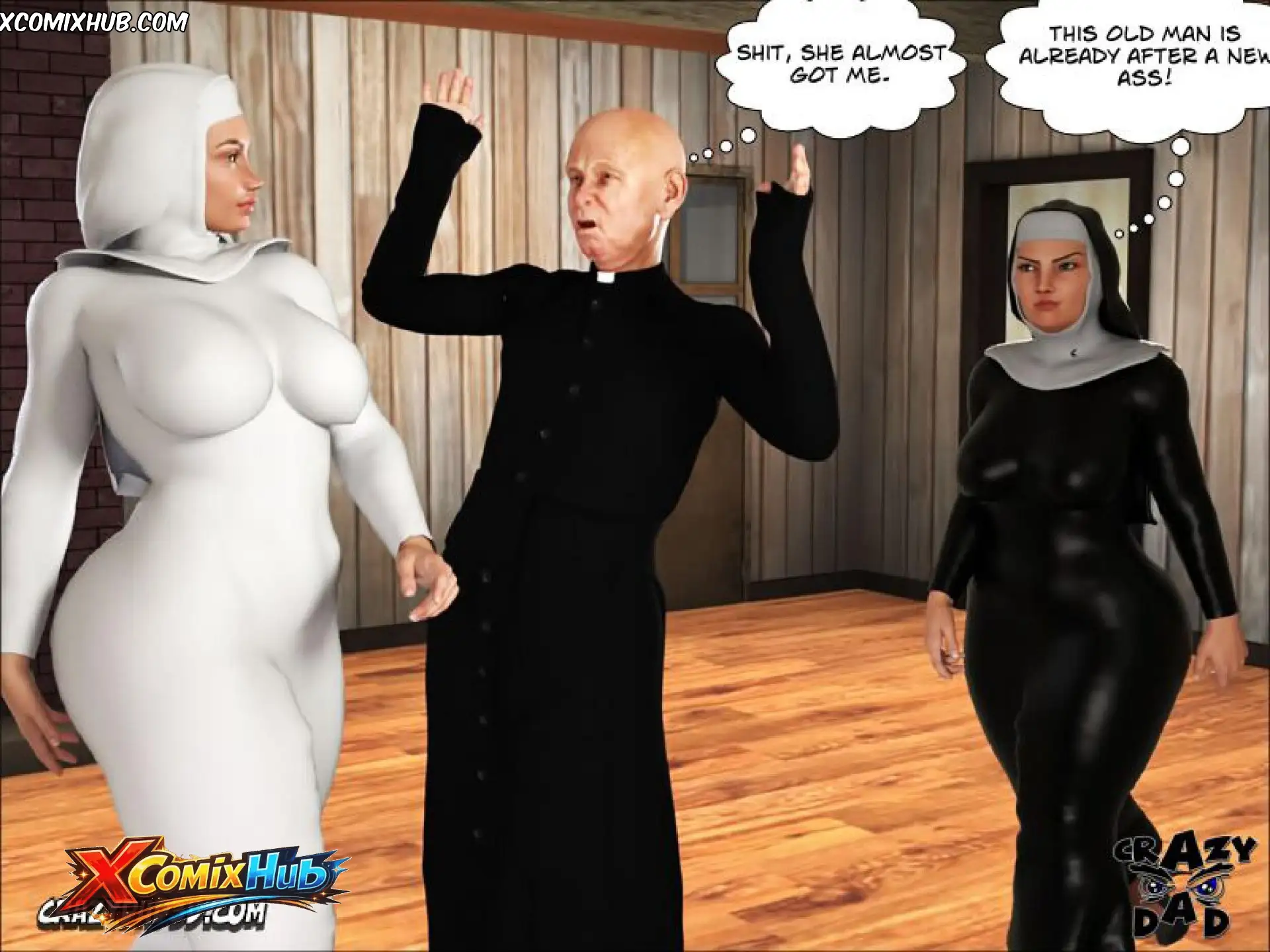Sister Grace Chapter 1 Crazydad3d 064 Page 64 Sister Grace Chapter 1 Crazydad3d 064 Comic Page 64