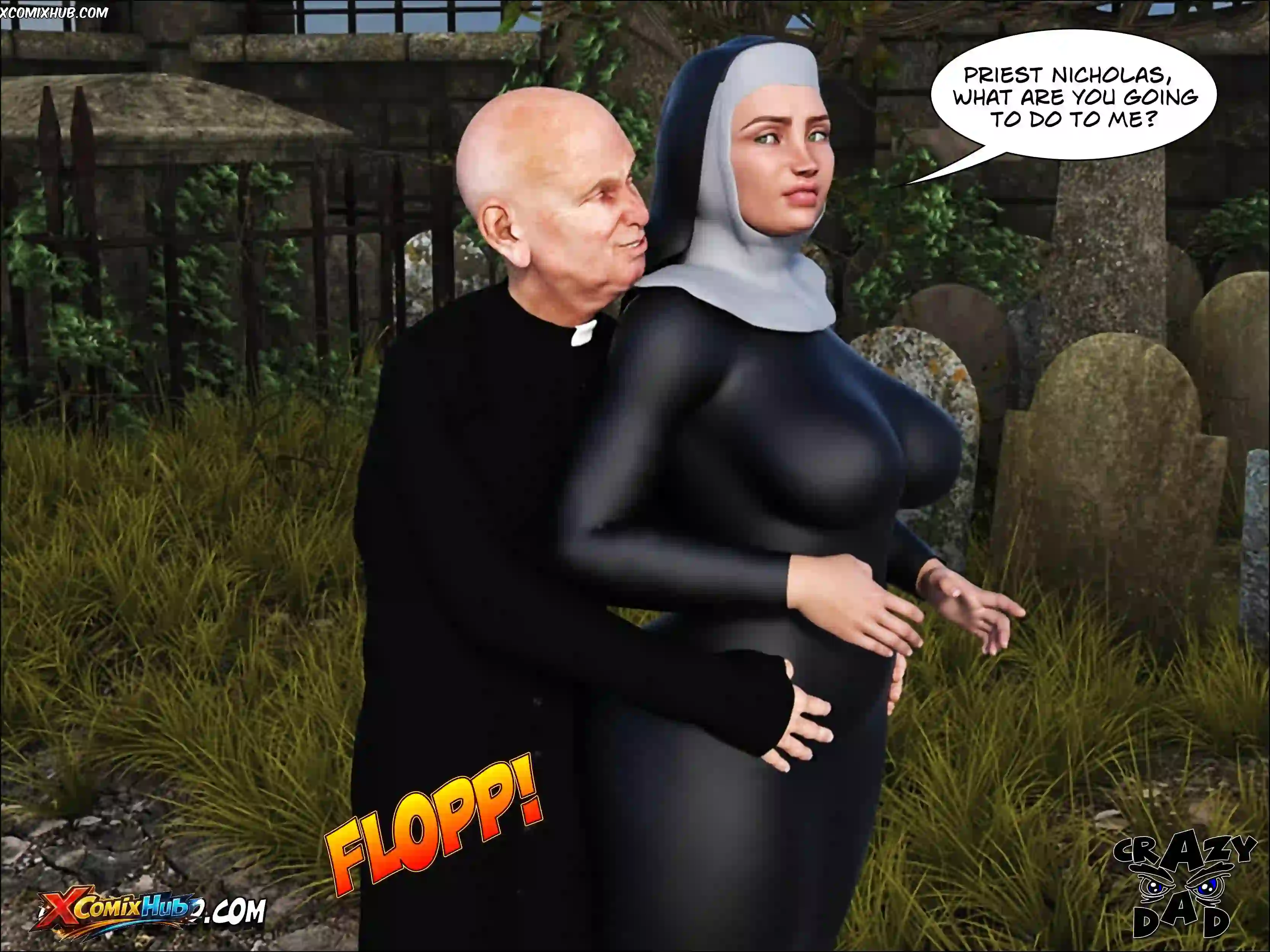 Sister Grace Chapter 3 Crazydad3d 003 Page 3 Sister Grace Chapter 3 Crazydad3d 003 Comic Page 3