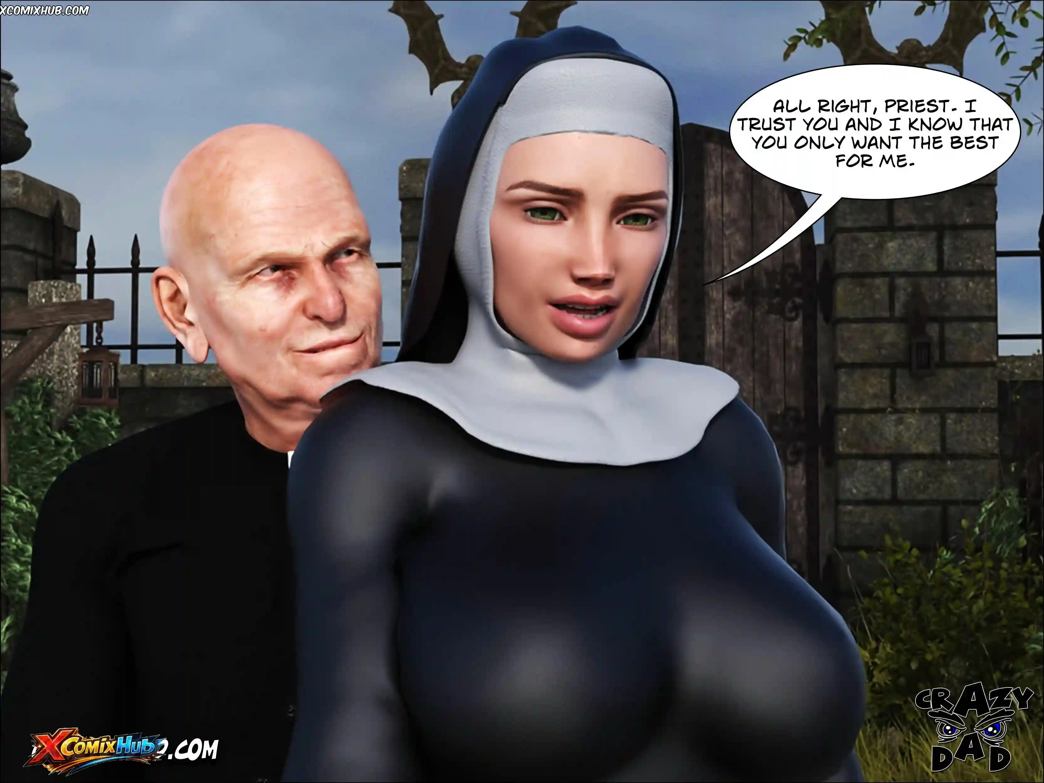 Sister Grace Chapter 3 Crazydad3d 007 Page 7 Sister Grace Chapter 3 Crazydad3d 007 Comic Page 7
