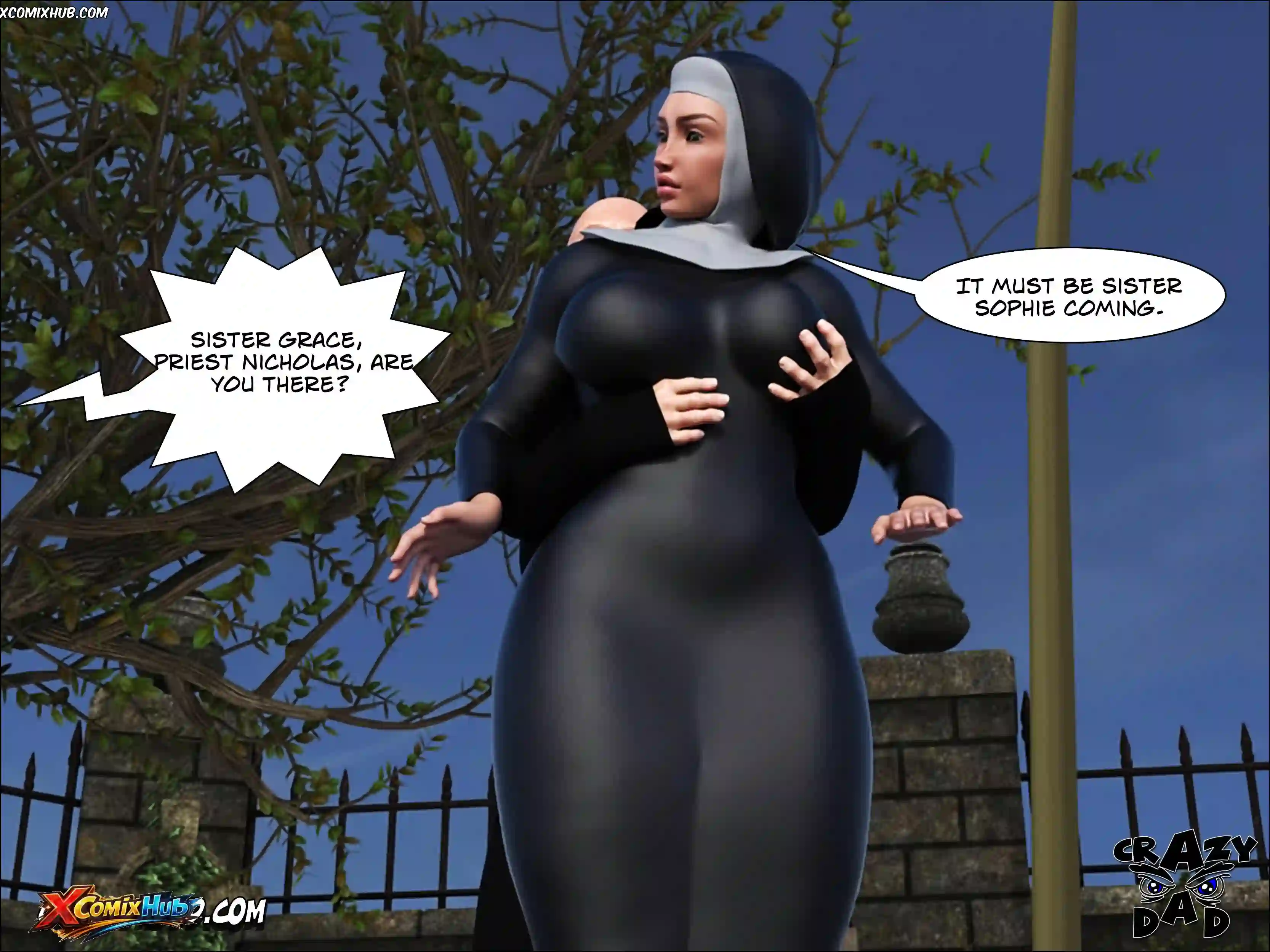 Sister Grace Chapter 3 Crazydad3d 011 Page 11 Sister Grace Chapter 3 Crazydad3d 011 Comic Page 11