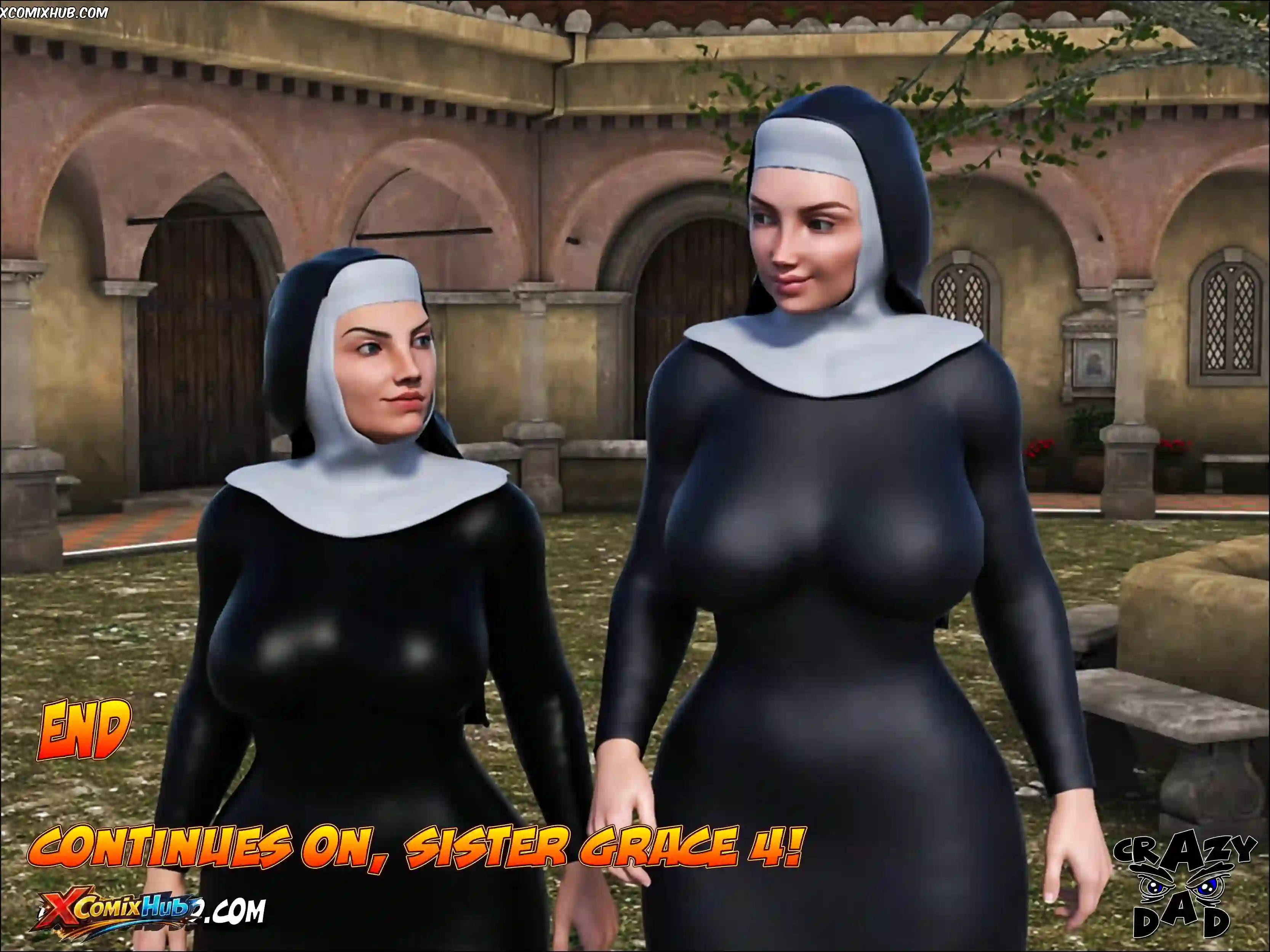 Sister Grace Chapter 3 Crazydad3d 048 Page 48 Sister Grace Chapter 3 Crazydad3d 048 Comic Page 48
