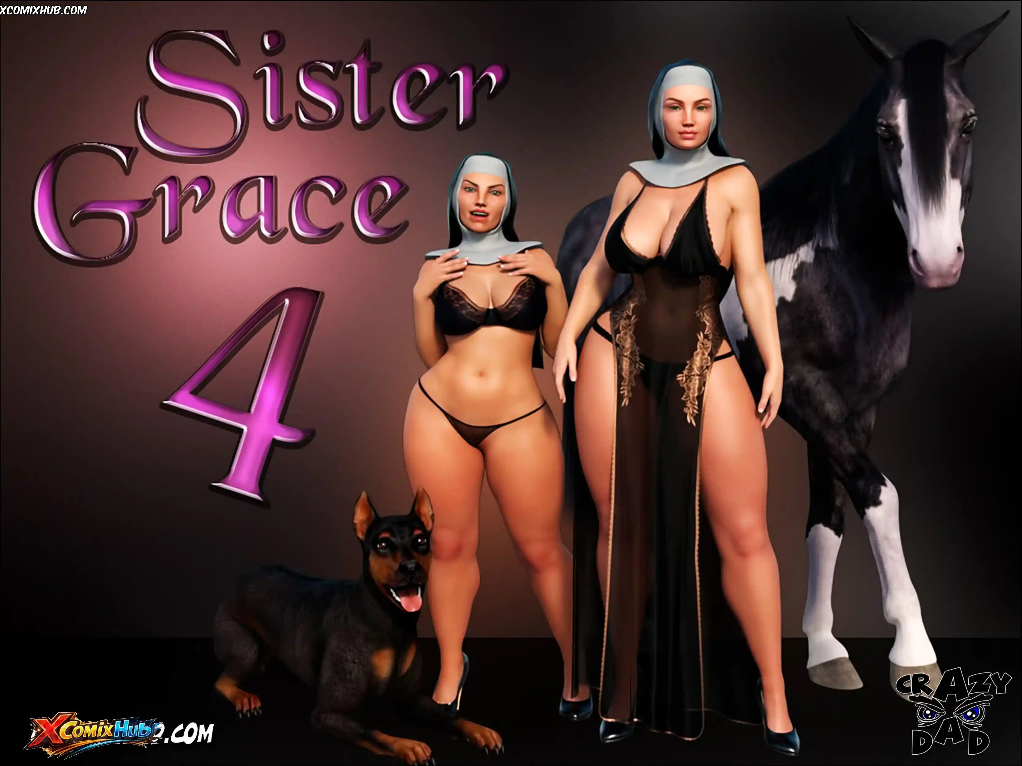 Sister Grace Chapter 4 Crazydad3d 001 Page 1 Sister Grace Chapter 4 Crazydad3d 001 Comic Page 1