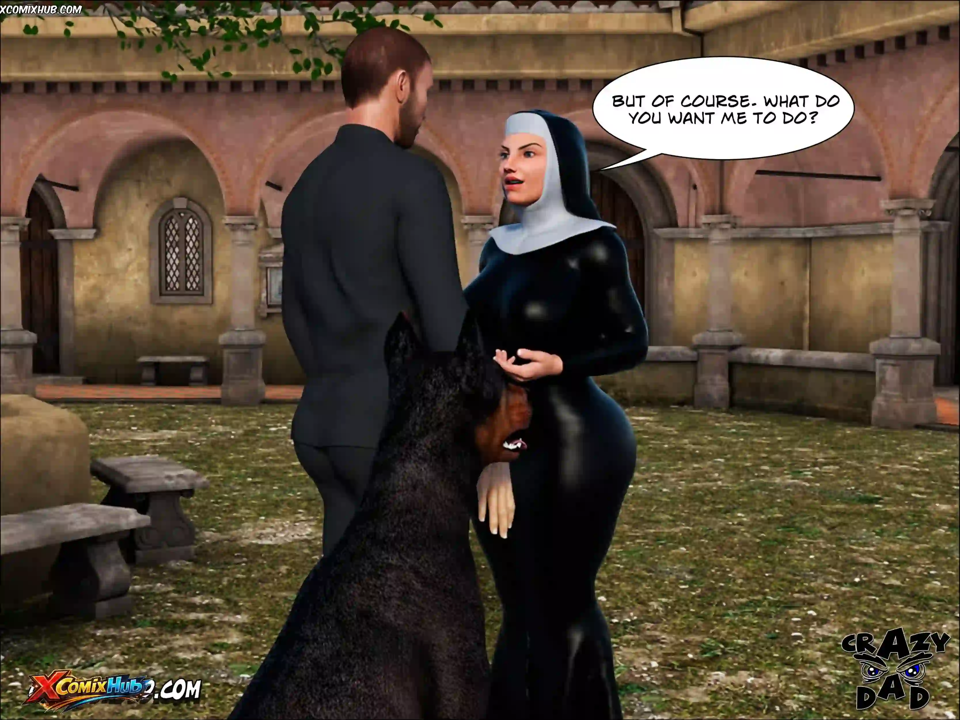 Sister Grace Chapter 4 Crazydad3d 007 Page 7 Sister Grace Chapter 4 Crazydad3d 007 Comic Page 7