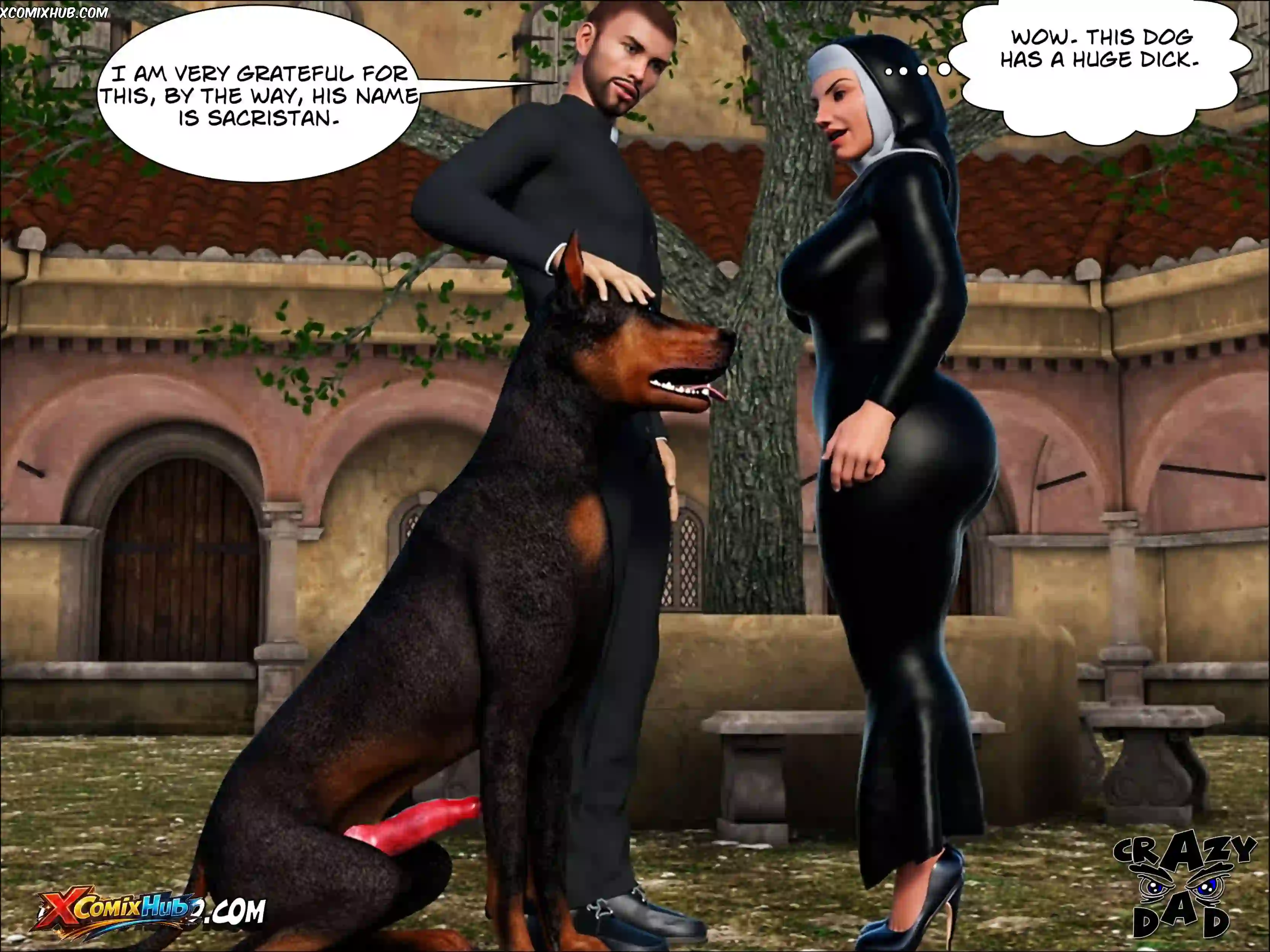 Sister Grace Chapter 4 Crazydad3d 010 Page 10 Sister Grace Chapter 4 Crazydad3d 010 Comic Page 10