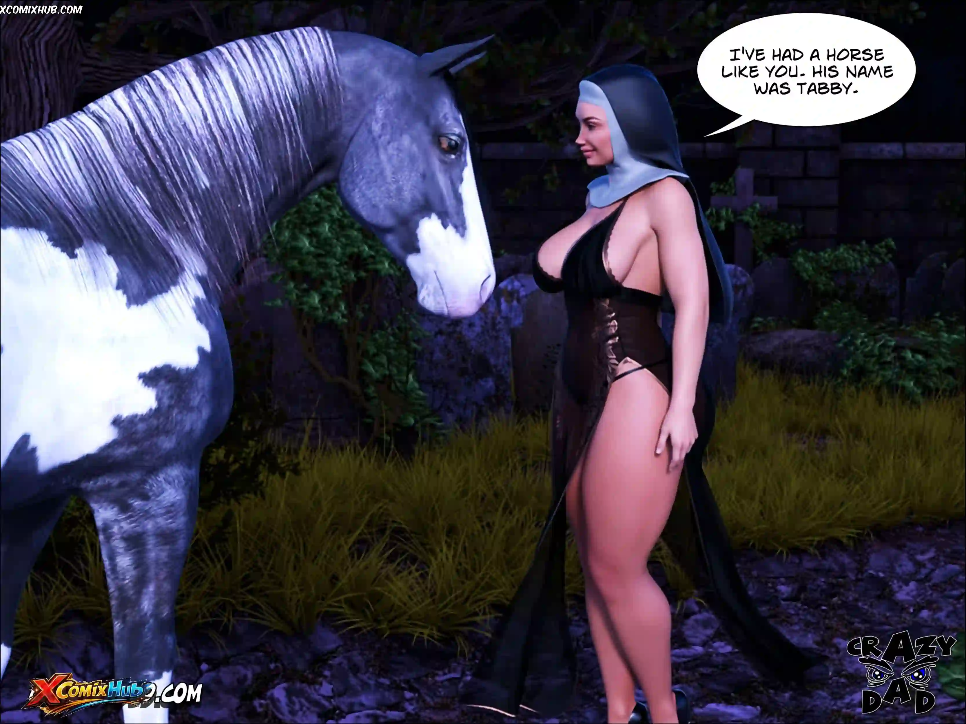 Sister Grace Chapter 4 Crazydad3d 035 Page 35 Sister Grace Chapter 4 Crazydad3d 035 Comic Page 35