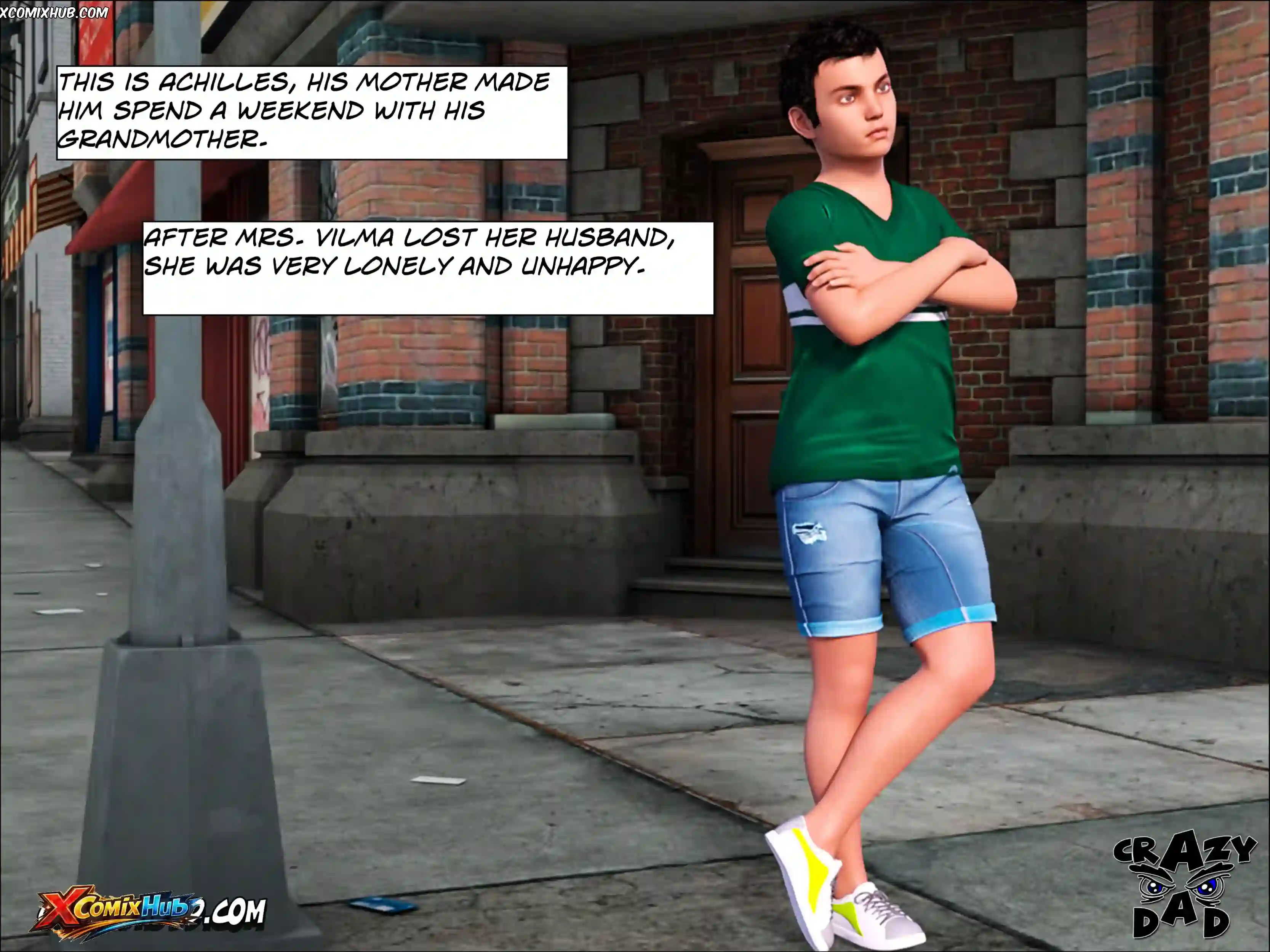 The Grandma Chapter 1 Crazydad3d 002 Page 2 The Grandma Chapter 1 Crazydad3d 002 Comic Page 2
