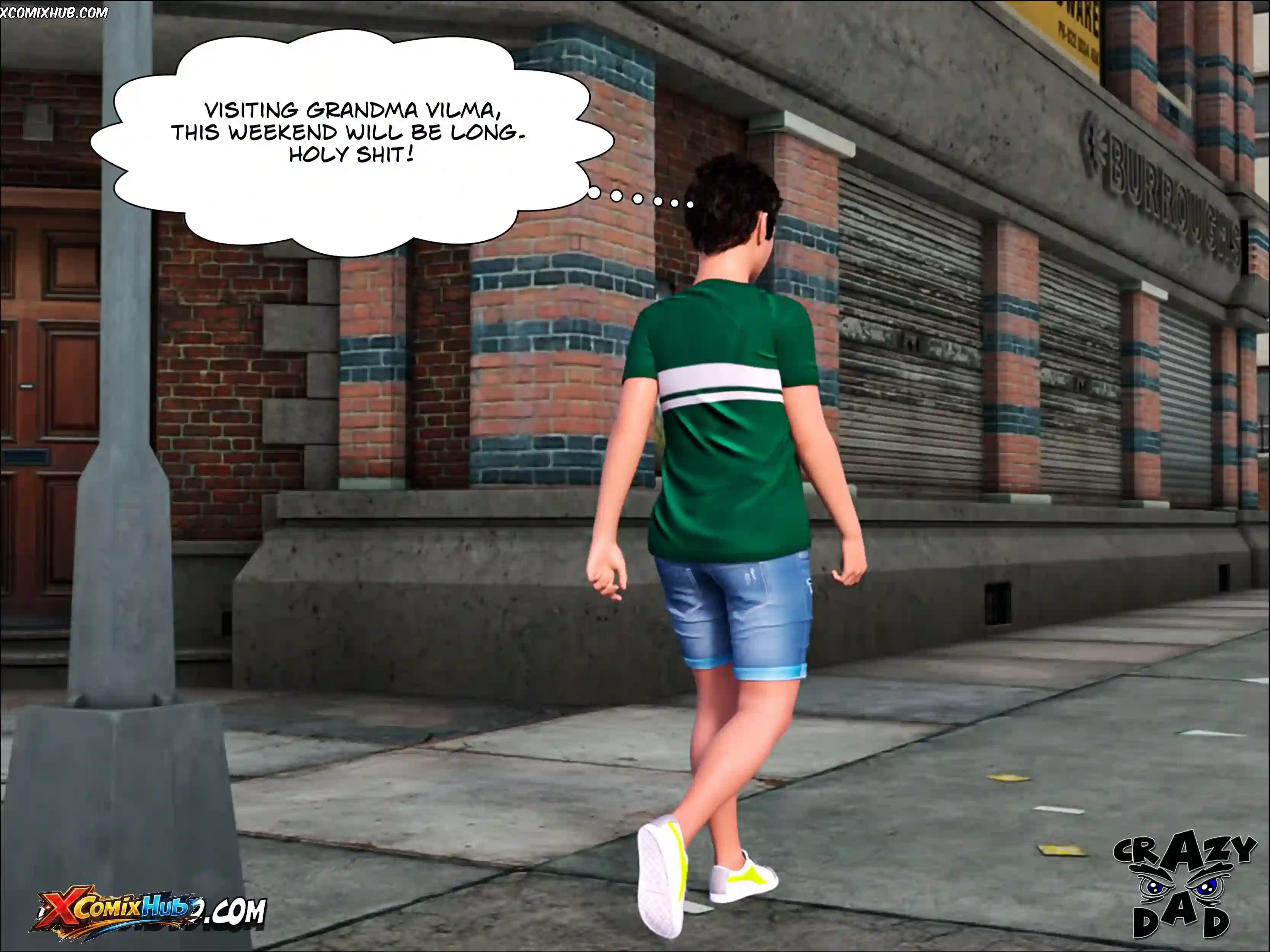 The Grandma Chapter 1 Crazydad3d 004 Page 4 The Grandma Chapter 1 Crazydad3d 004 Comic Page 4
