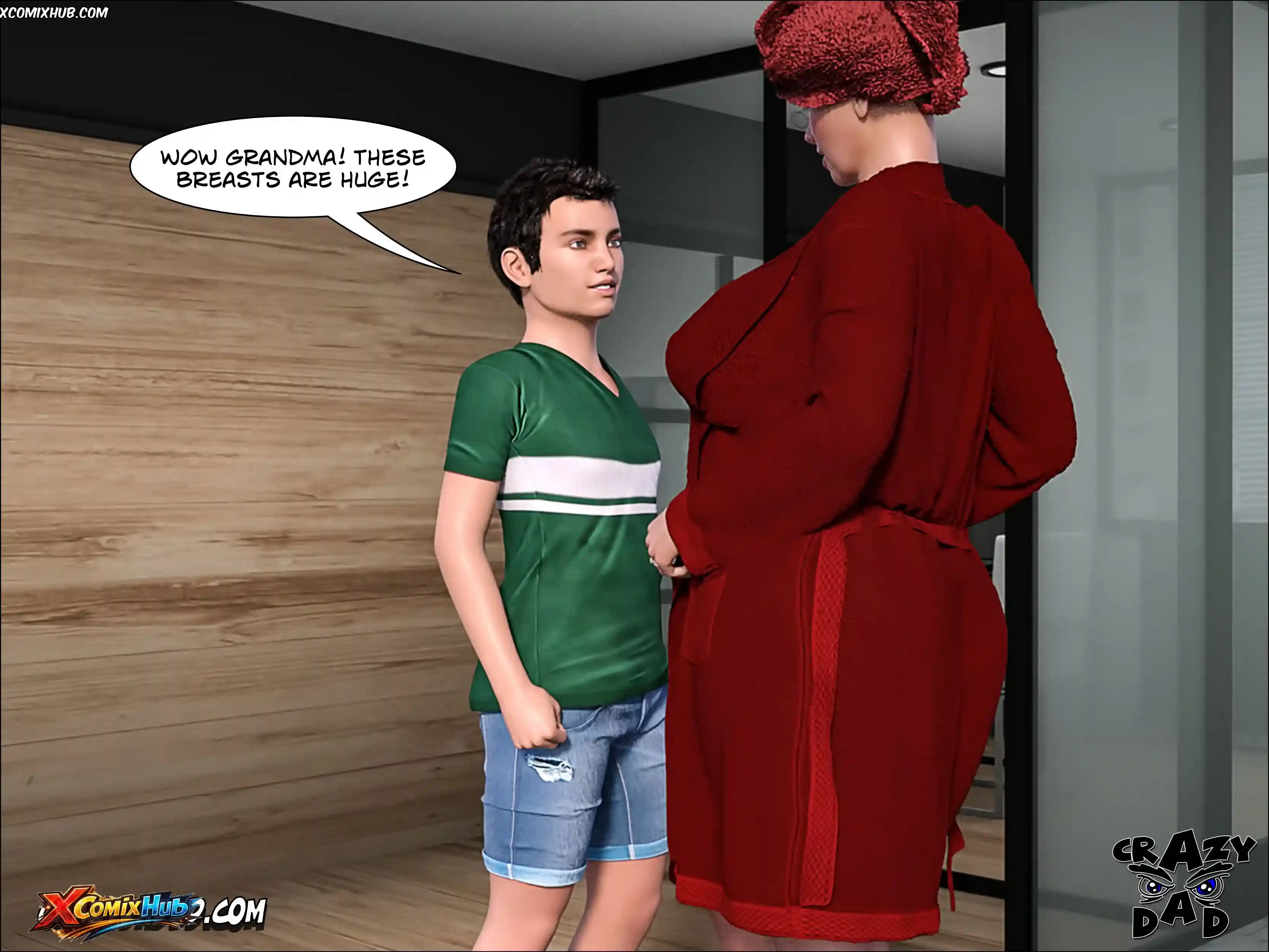 The Grandma Chapter 5 Crazydad3d 003 Page 3 The Grandma Chapter 5 Crazydad3d 003 Comic Page 3