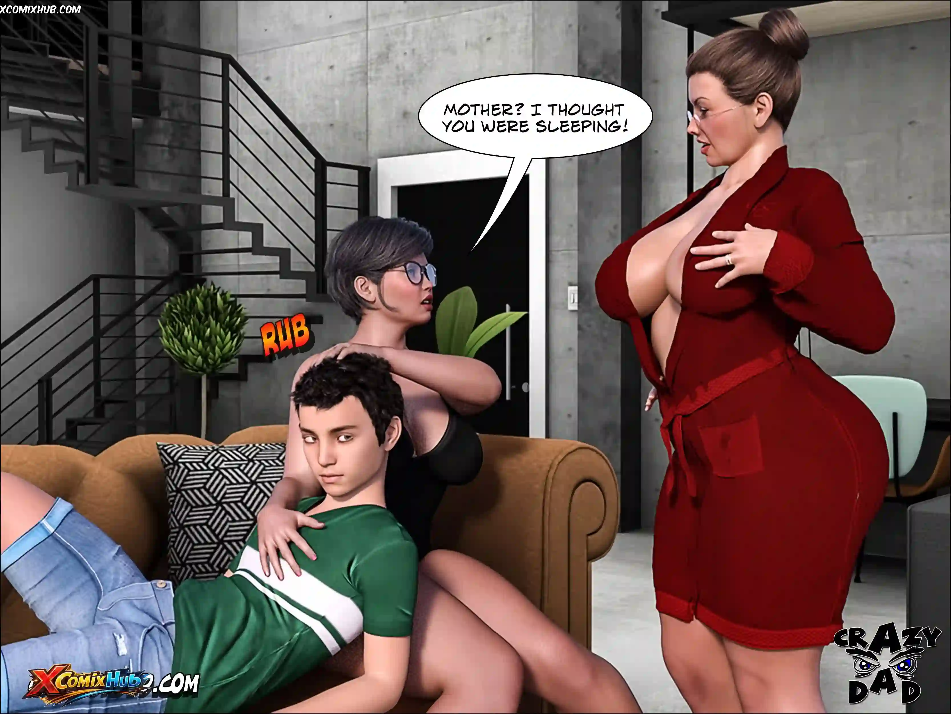The Grandma Chapter 6 Crazydad3d 005 Comic Page 5