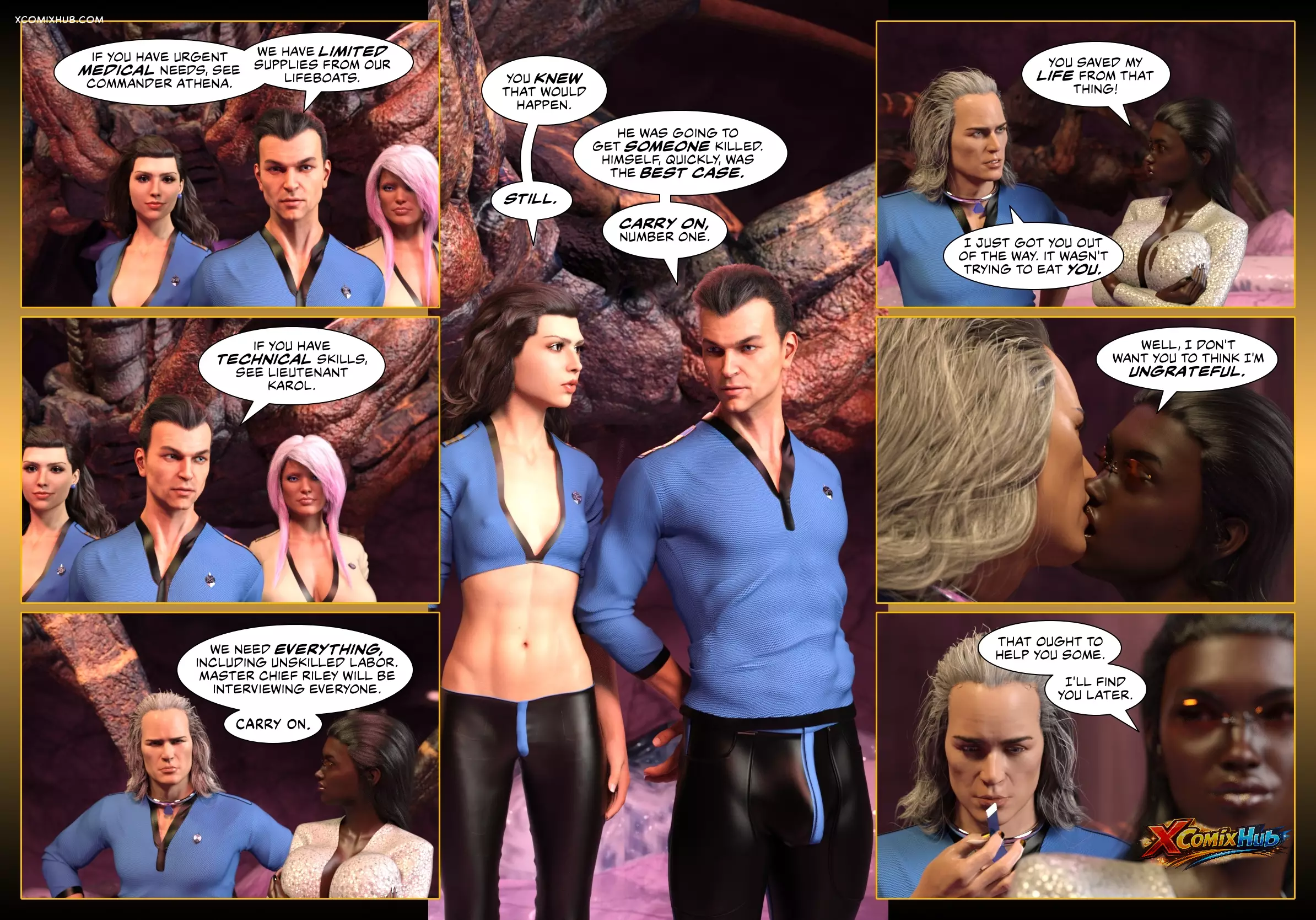 Pirates Of The Coal Sack Chapter 1 Dangerouslines 008 Comic Page 8