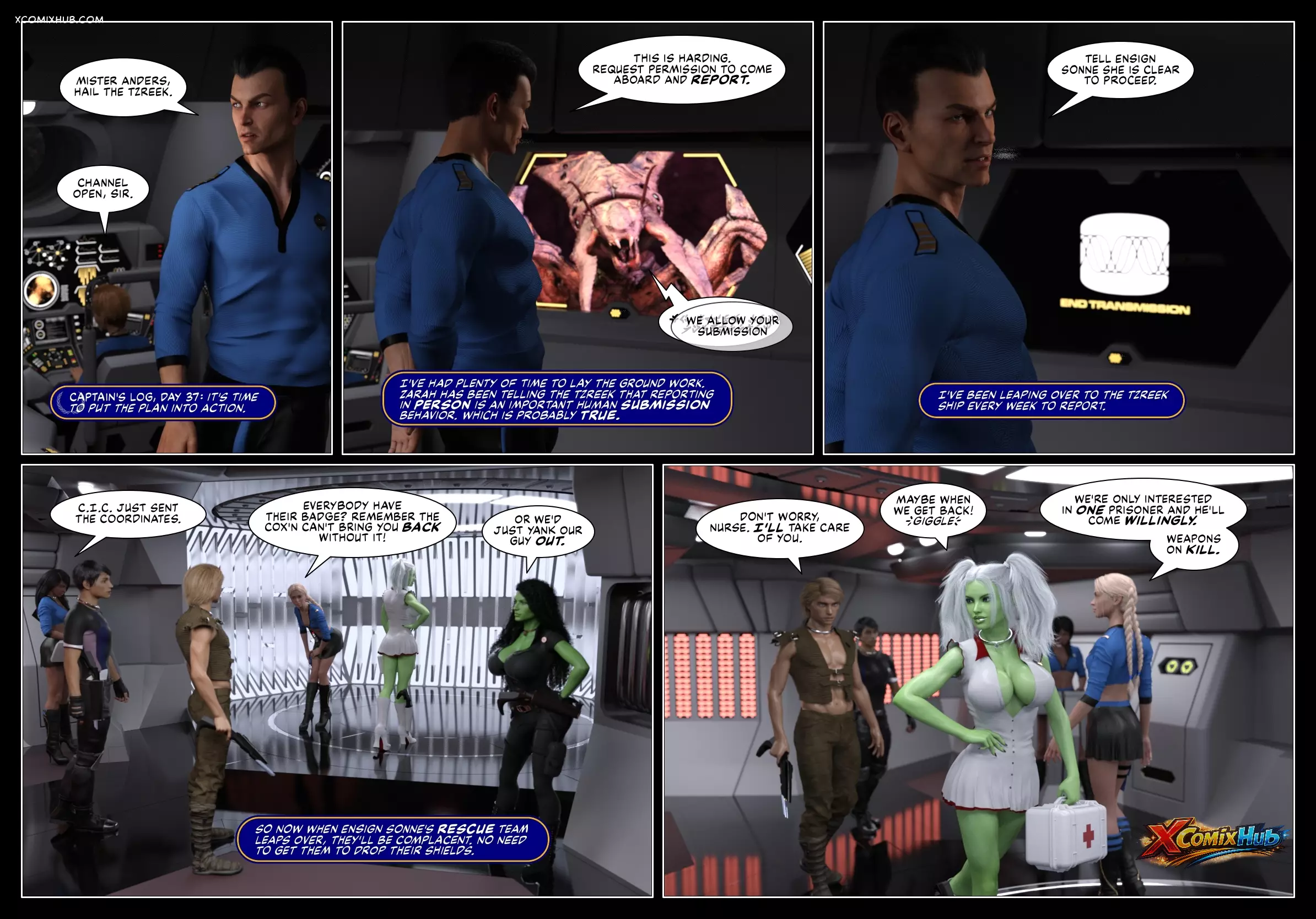 Pirates Of The Coal Sack Chapter 5 Dangerouslines 004 Comic Page 4