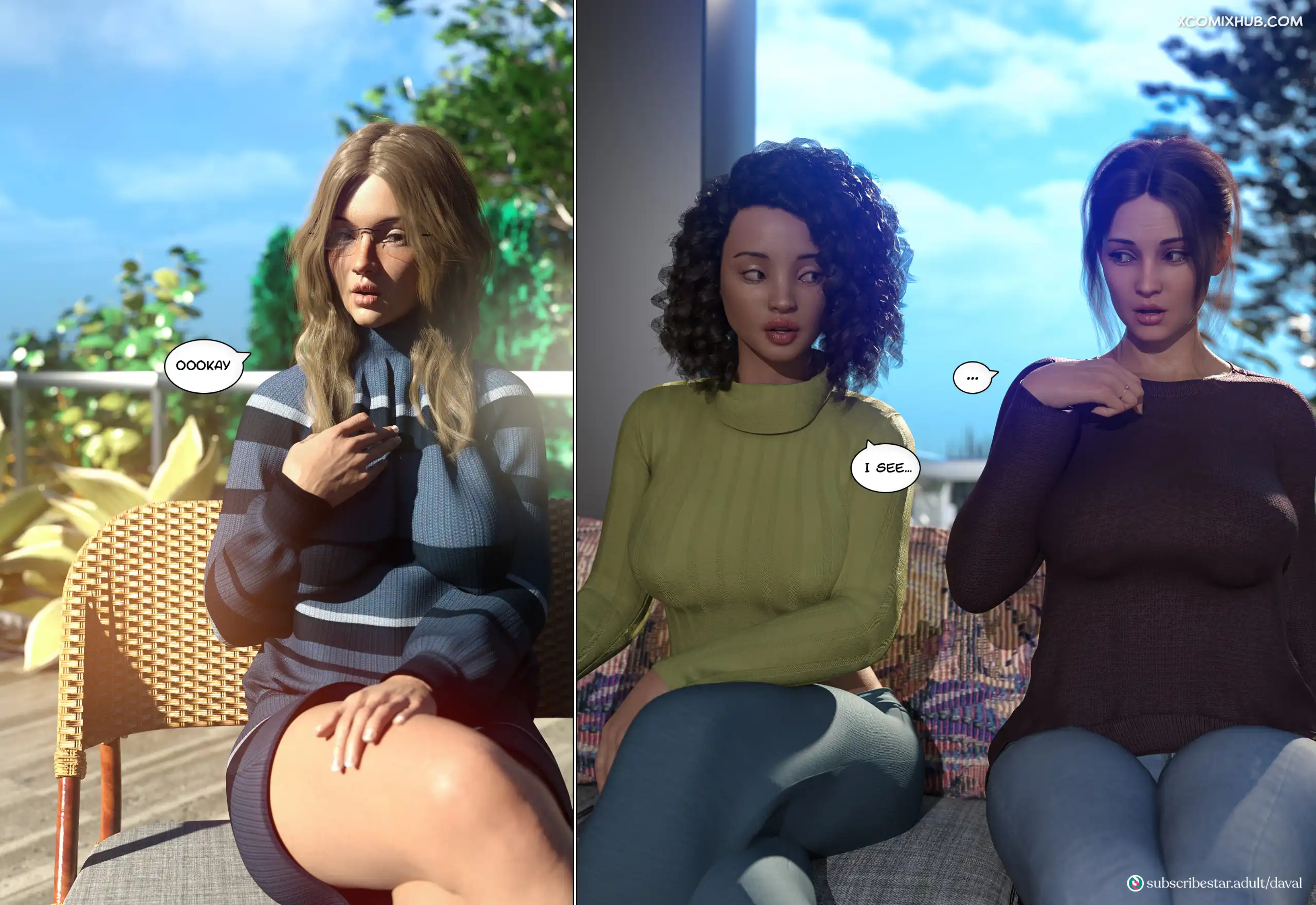 Immoral Desires Chapter 1 Daval3d 003 Page 3 Immoral Desires Chapter 1 Daval3d 003 Comic Page 3