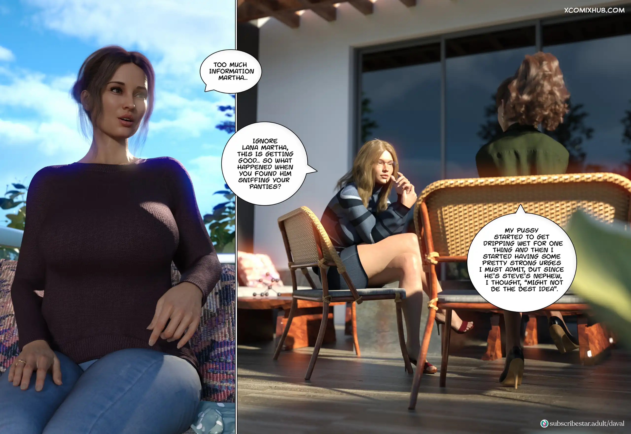 Immoral Desires Chapter 1 Daval3d 008 Page 8 Immoral Desires Chapter 1 Daval3d 008 Comic Page 8
