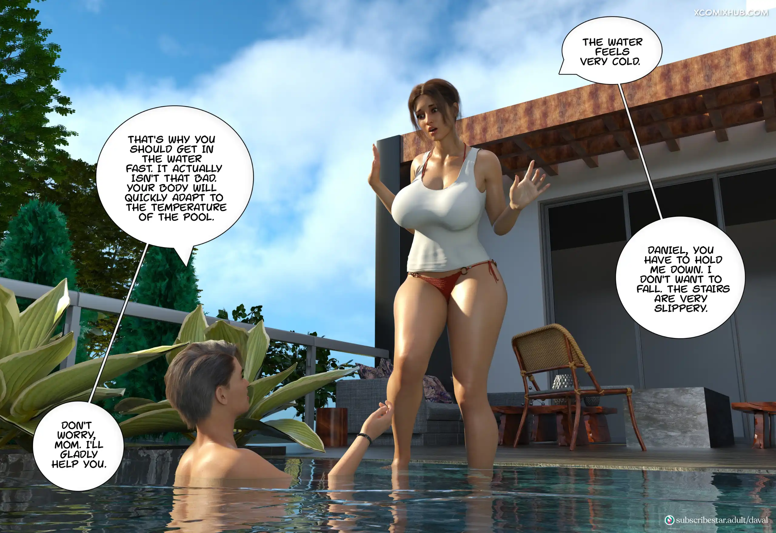 Immoral Desires Chapter 11 Daval3d 022 Comic Page 22