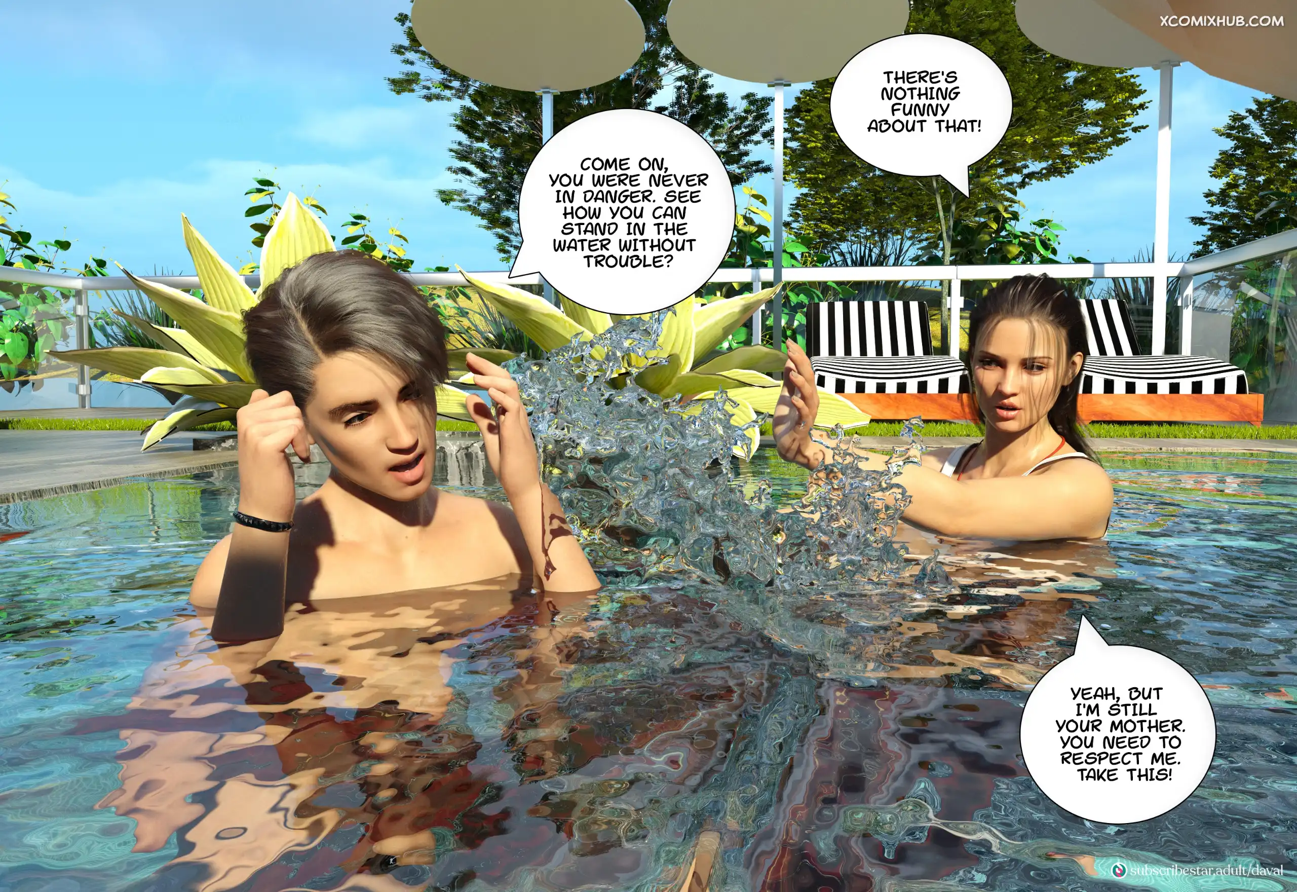 Immoral Desires Chapter 11 Daval3d 025 Comic Page 25