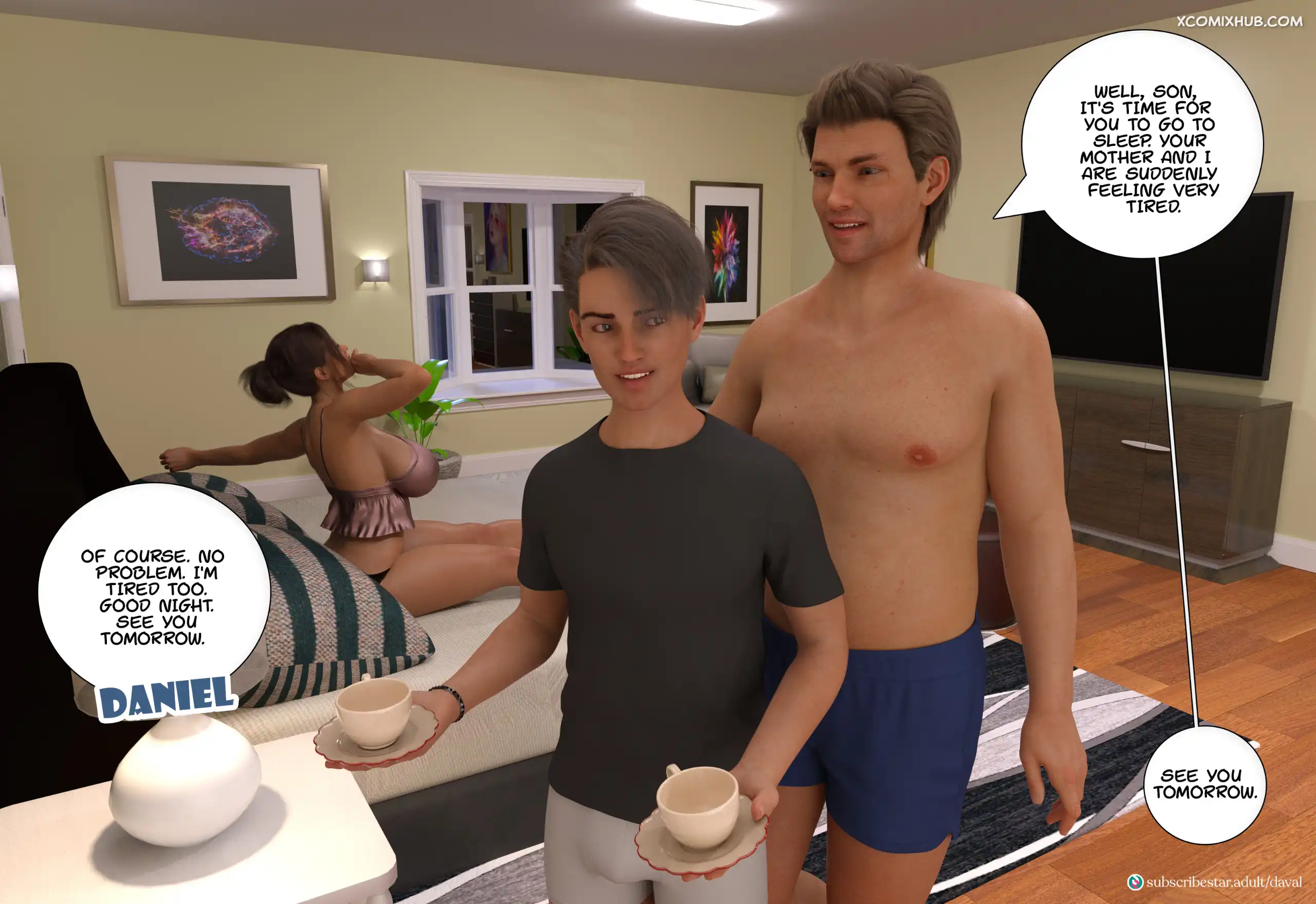 Immoral Desires Chapter 12 Daval3d 010 Comic Page 10