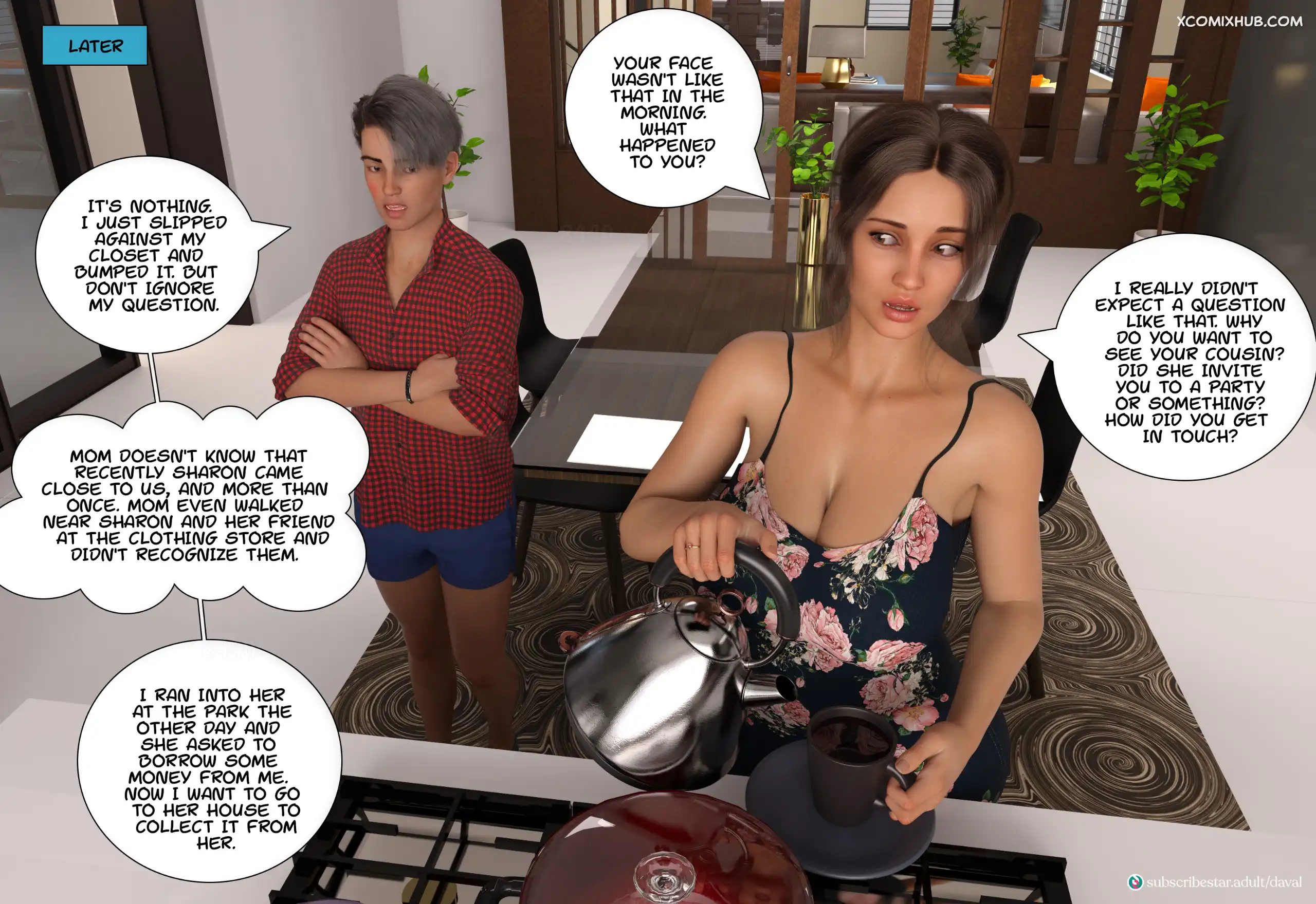 Immoral Desires Chapter 12 Daval3d 065 Comic Page 65