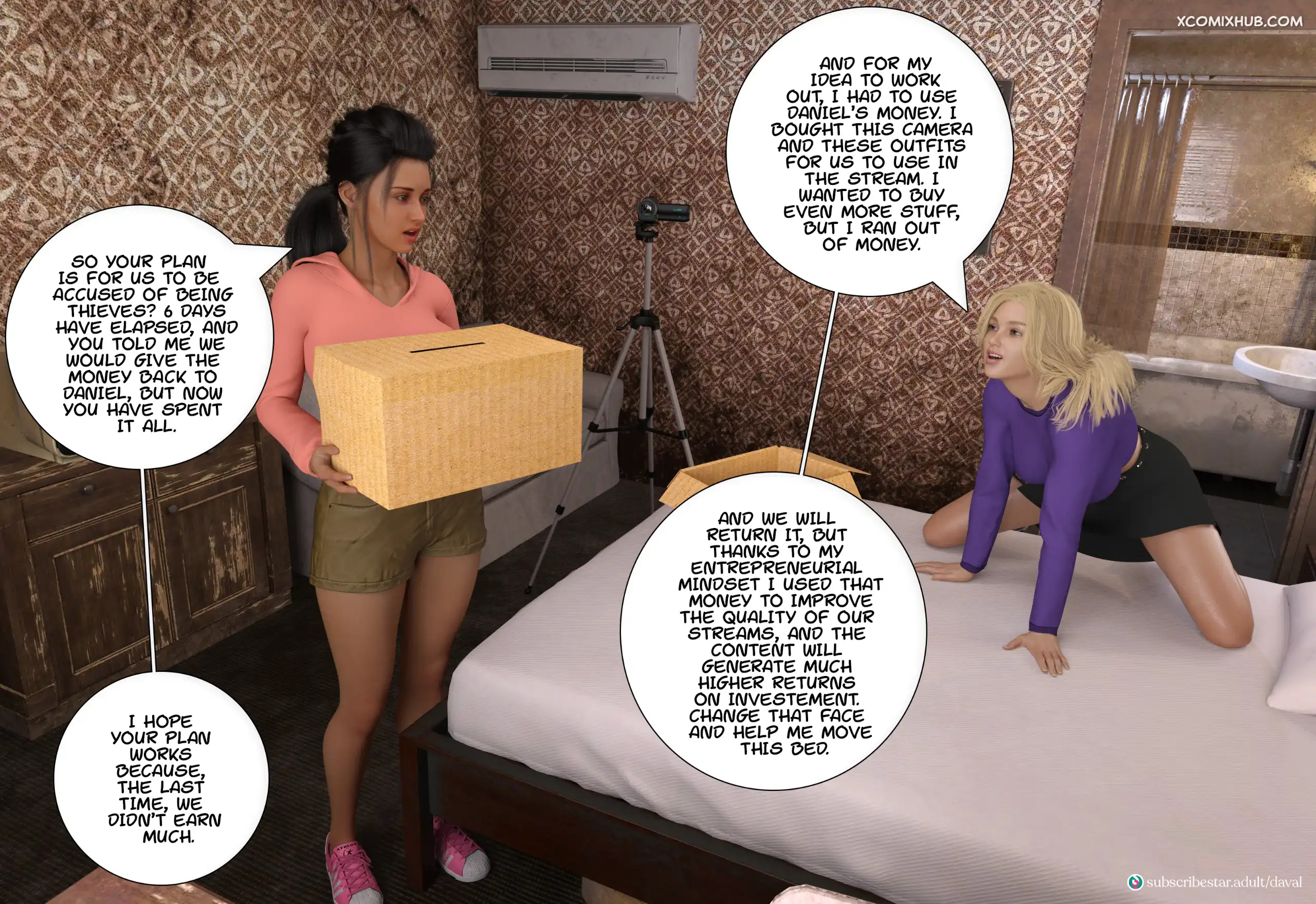 Immoral Desires Chapter 12 Daval3d 089 Comic Page 89