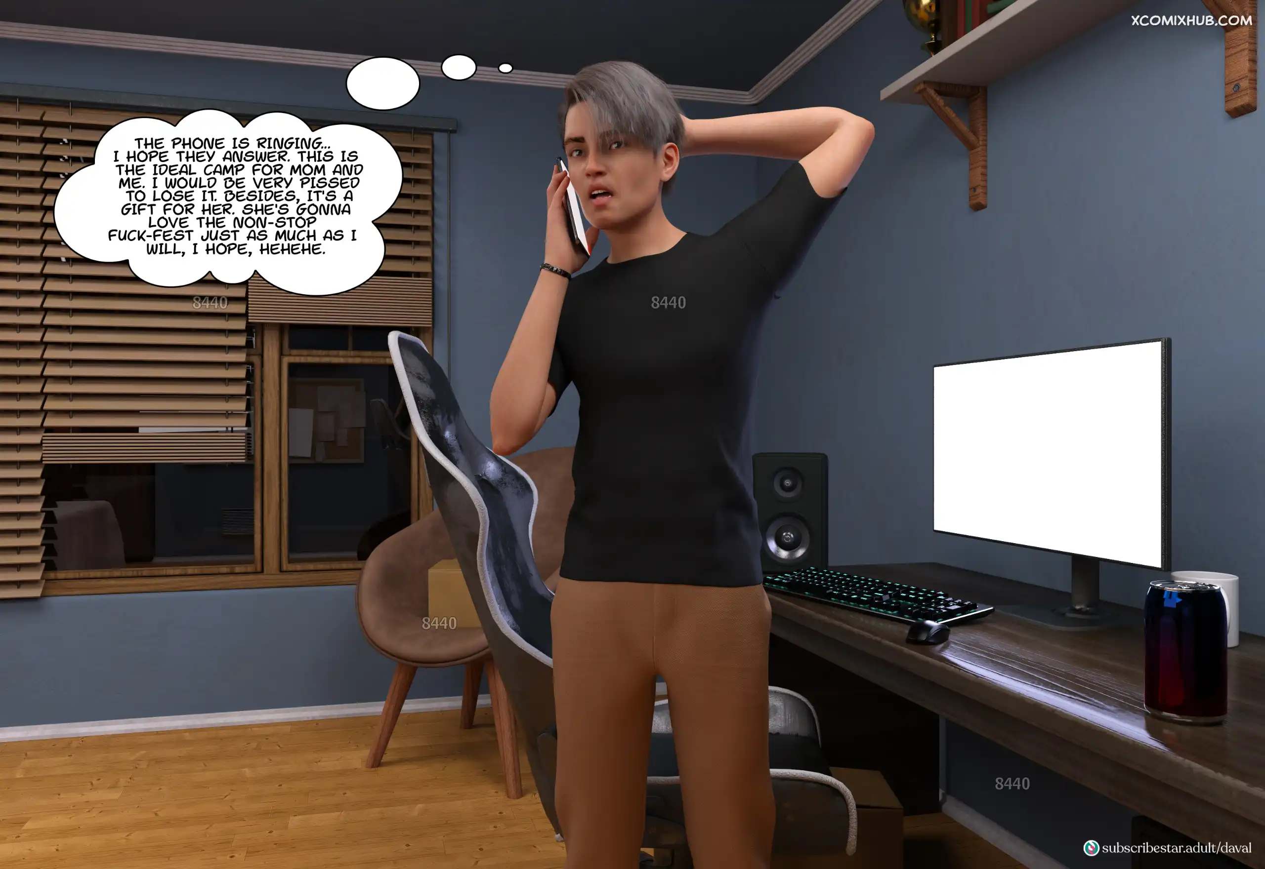 Immoral Desires Chapter 14 Daval3d 002 Comic Page 2