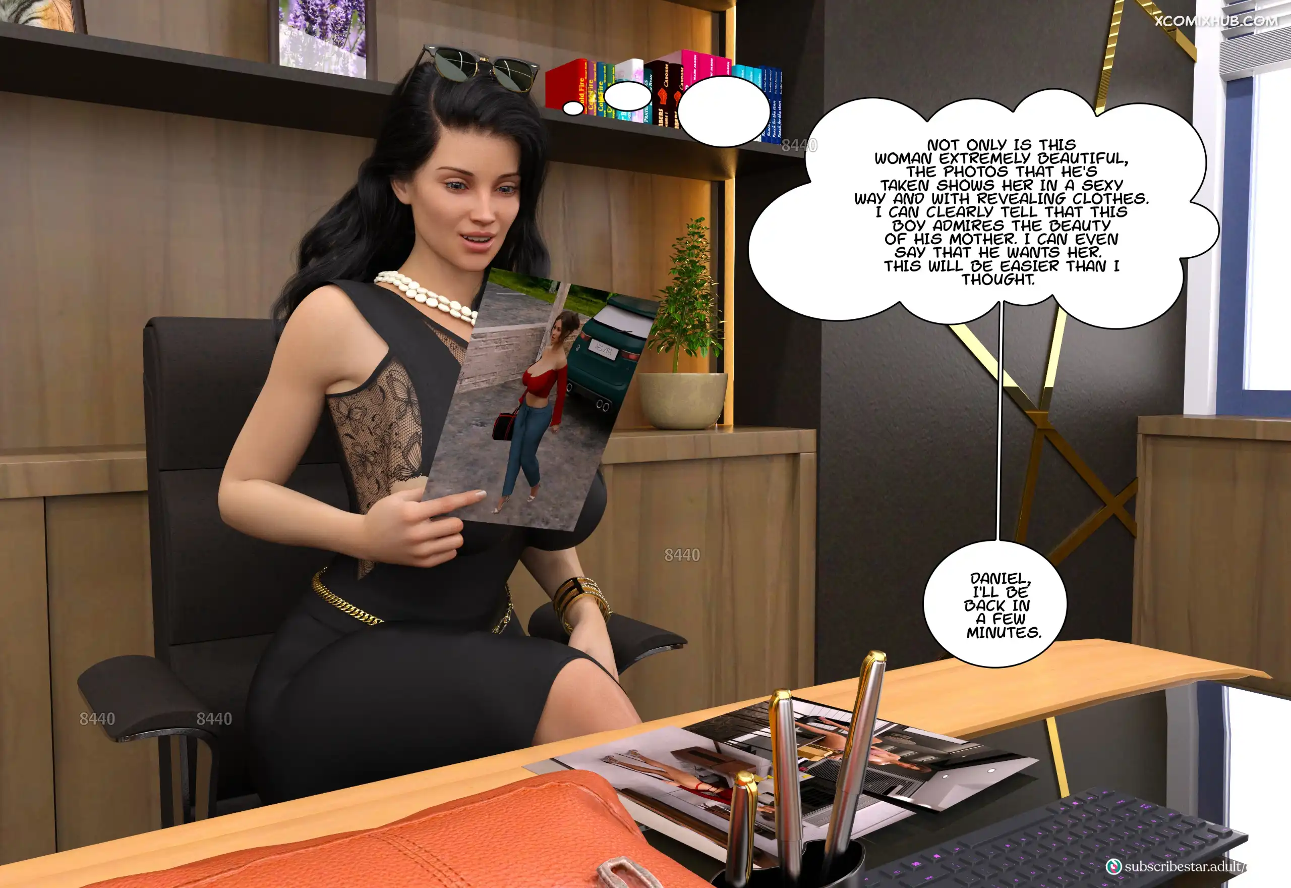 Immoral Desires Chapter 14 Daval3d 019 Comic Page 19