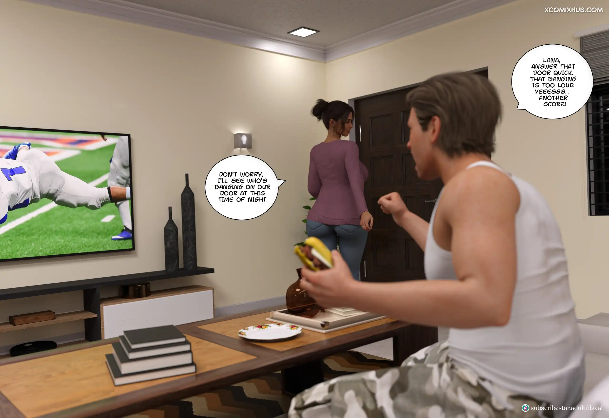 Immoral Desires Chapter 2 Daval3d 004 Page 4 Immoral Desires Chapter 2 Daval3d 004 Comic Page 4