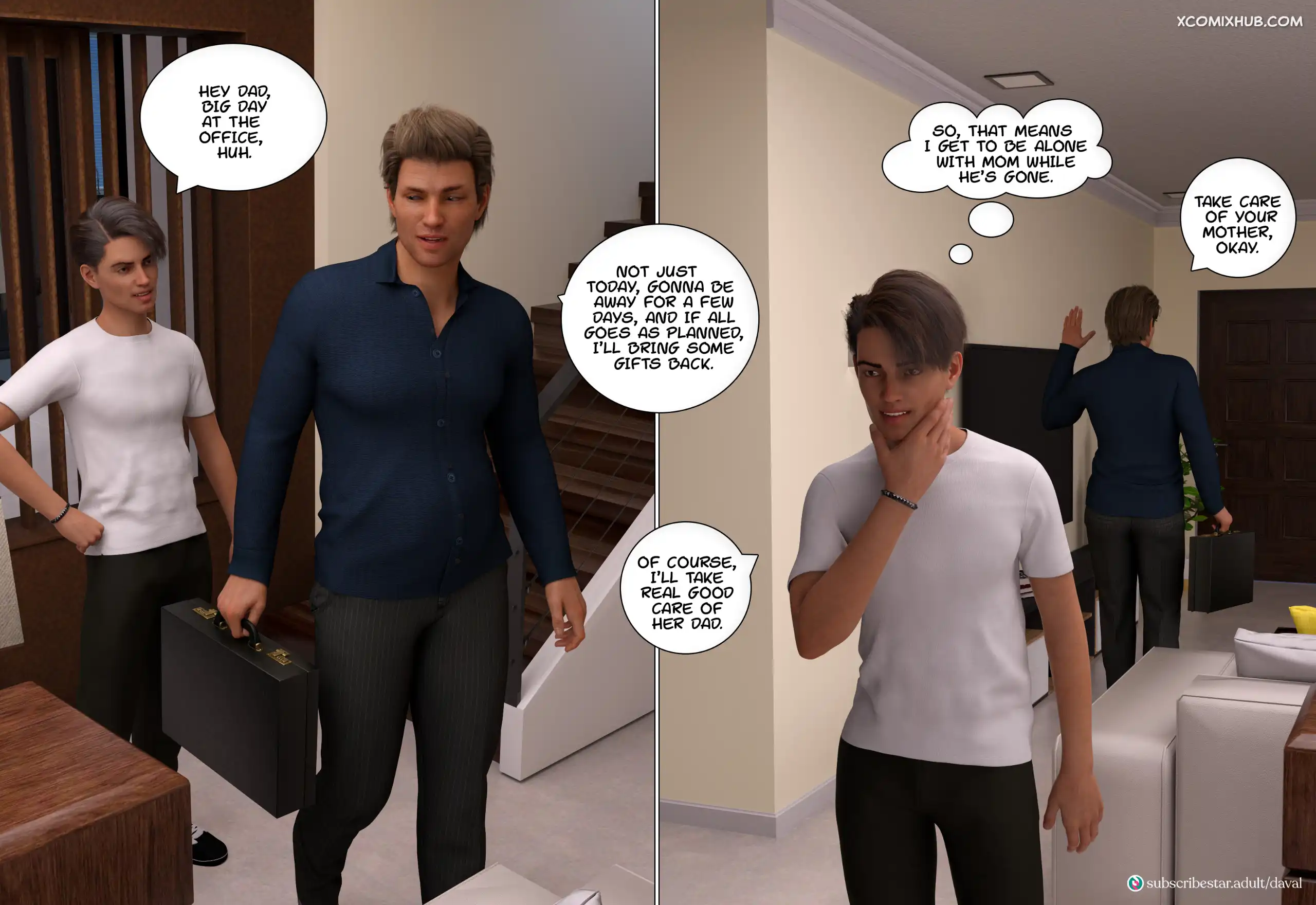 Immoral Desires Chapter 3 Daval3d 017 Page 17 Immoral Desires Chapter 3 Daval3d 017 Comic Page 17
