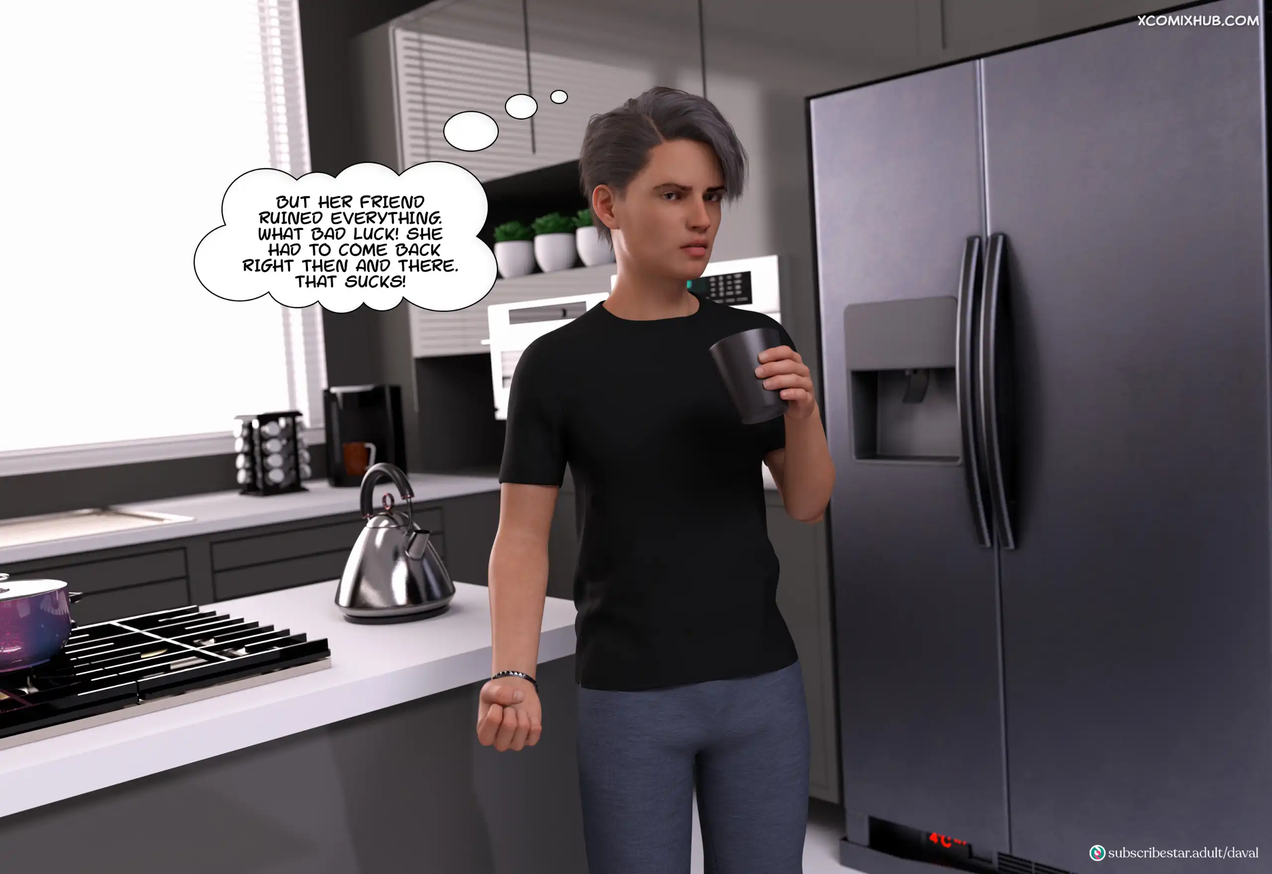 Immoral Desires Chapter 6 Daval3d 003 Page 3 Immoral Desires Chapter 6 Daval3d 003 Comic Page 3