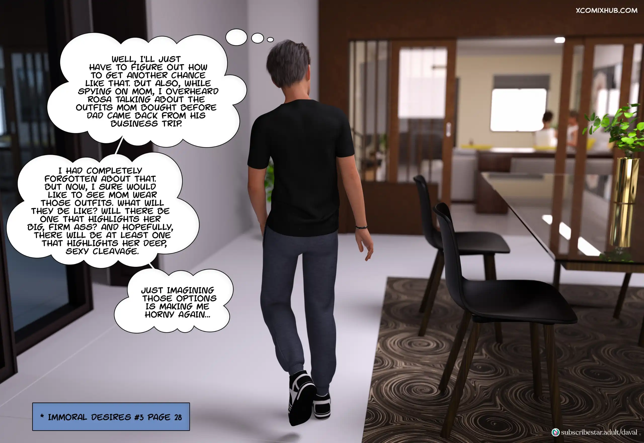 Immoral Desires Chapter 6 Daval3d 004 Page 4 Immoral Desires Chapter 6 Daval3d 004 Comic Page 4