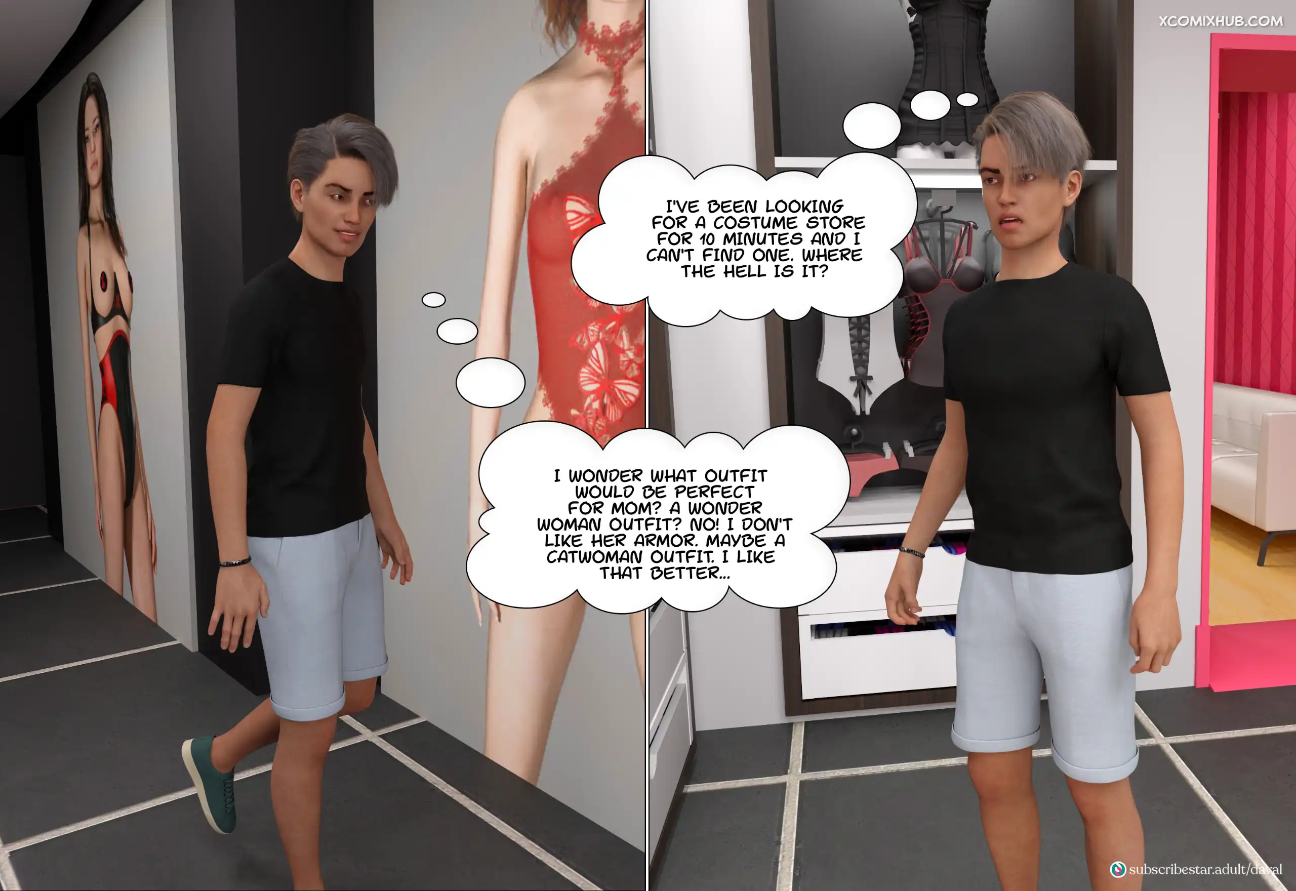 Immoral Desires Chapter 9 Daval3d 007 Page 7 Immoral Desires Chapter 9 Daval3d 007 Comic Page 7