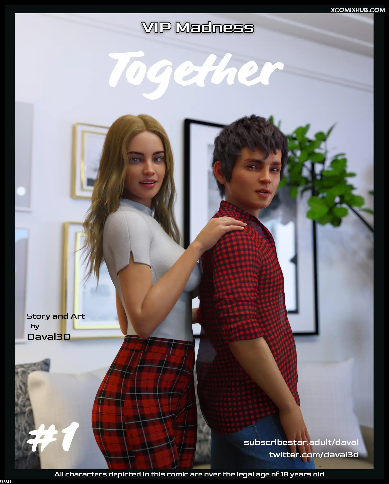 Madness Together Chapter 1 Daval3d 001 Comic Page 1