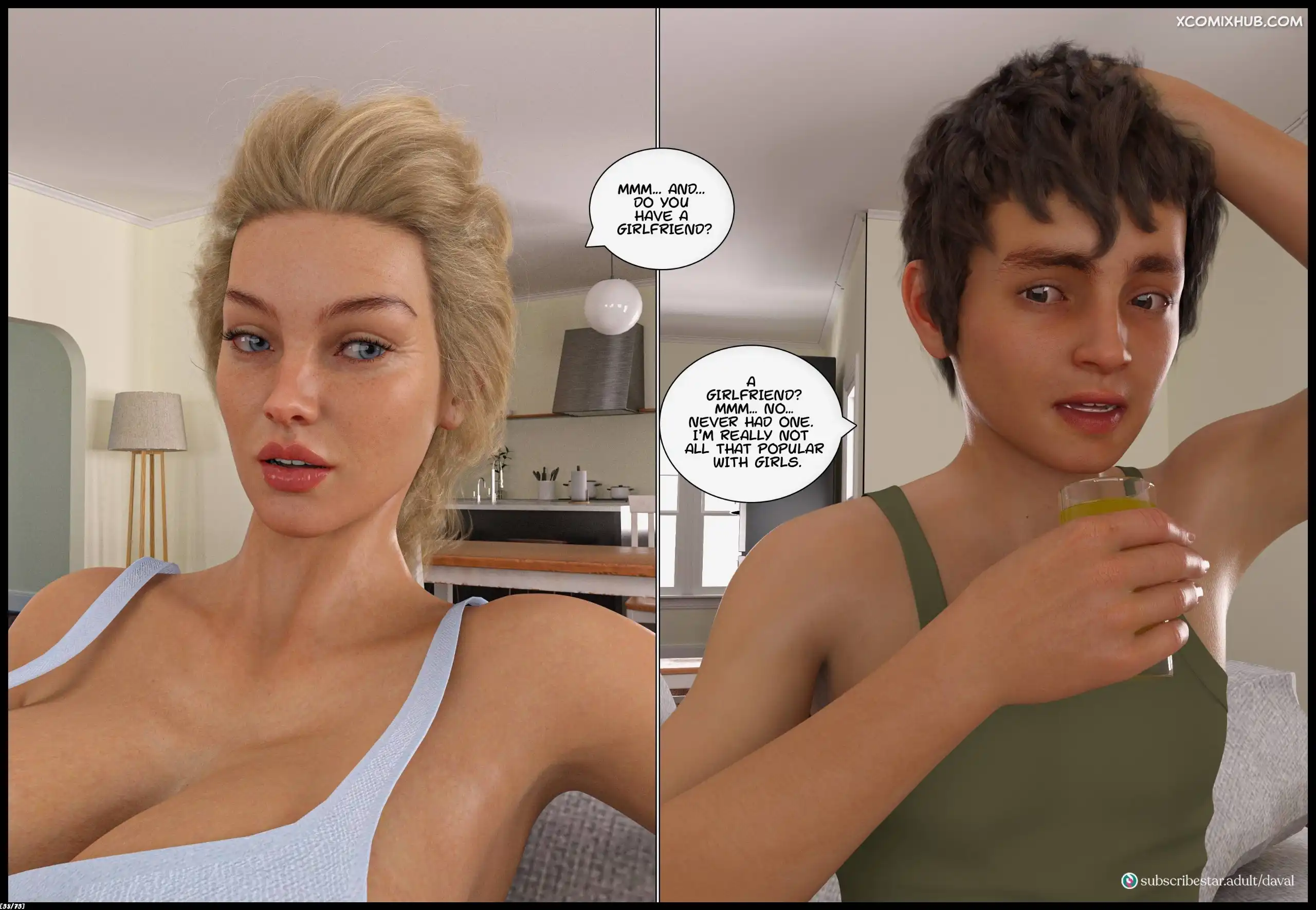 Madness Together Chapter 1 Daval3d 038 Comic Page 38