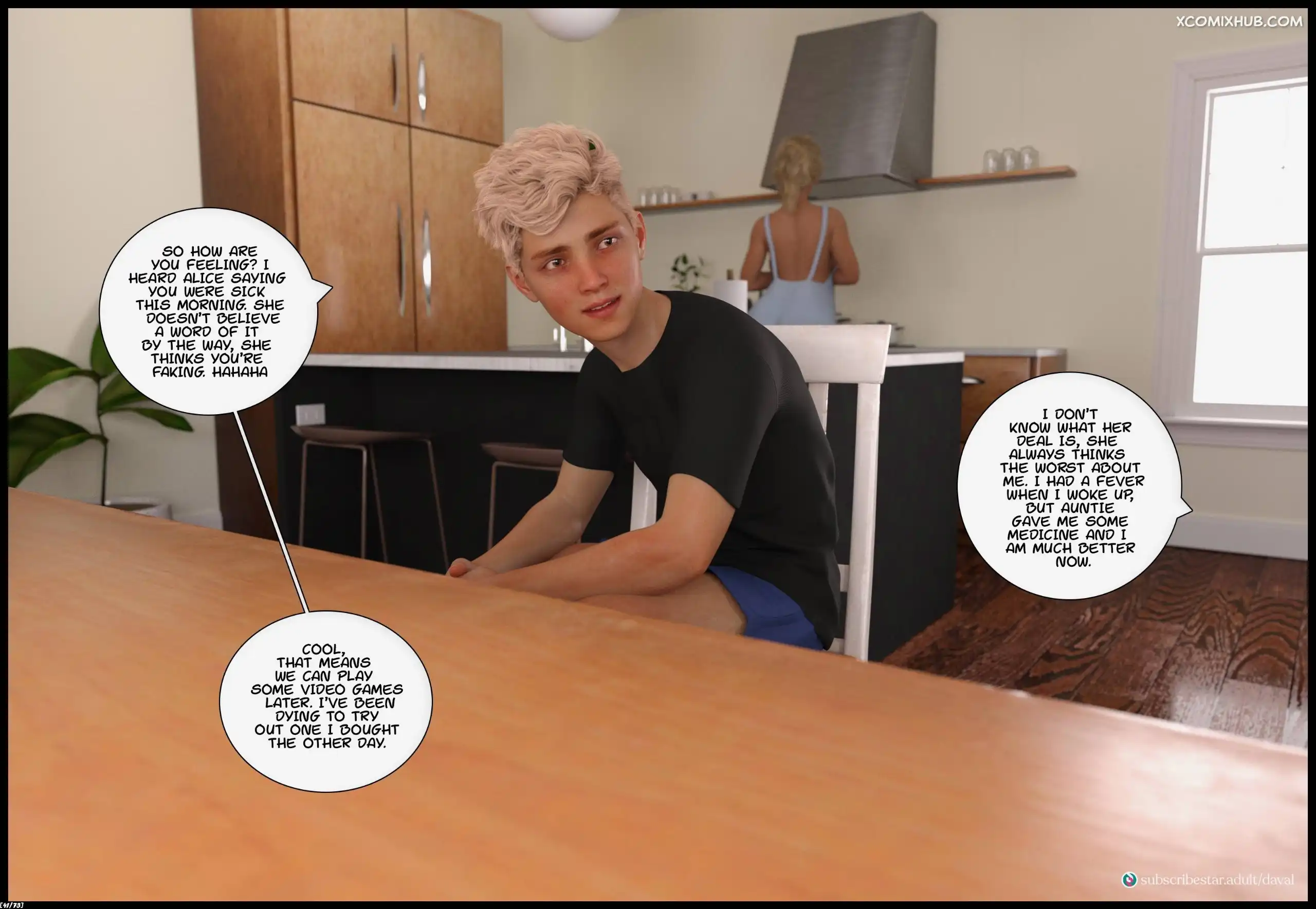 Madness Together Chapter 1 Daval3d 041 Comic Page 41