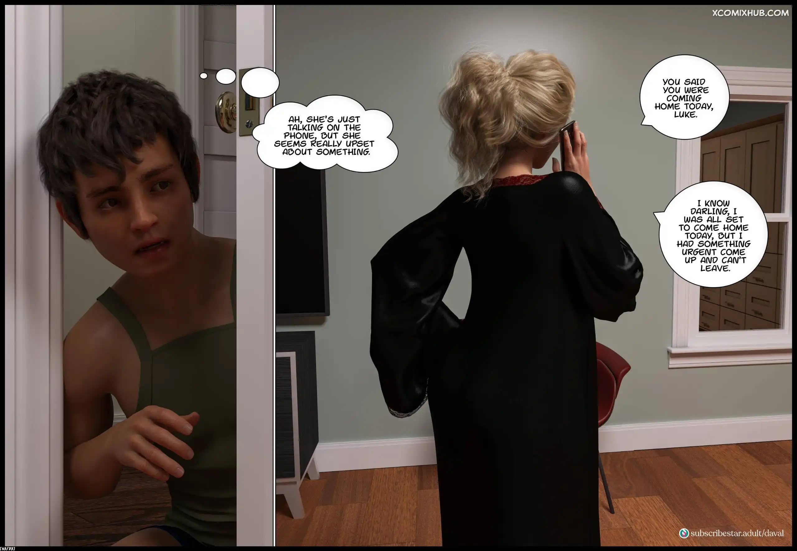 Madness Together Chapter 1 Daval3d 043 Comic Page 43
