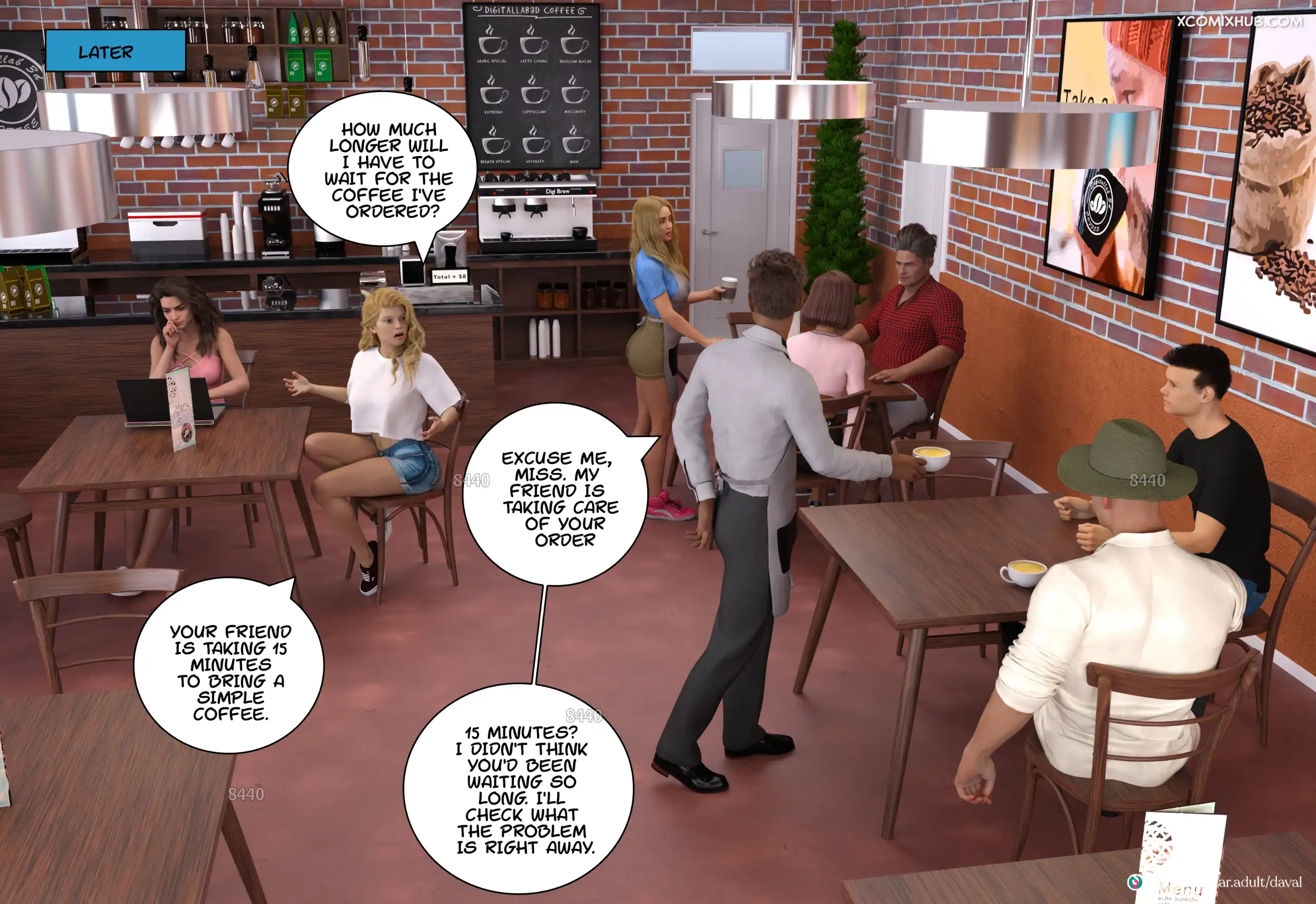 Madness Together Chapter 11 Daval3d 005 Page 5 Madness Together Chapter 11 Daval3d 005 Comic Page 5