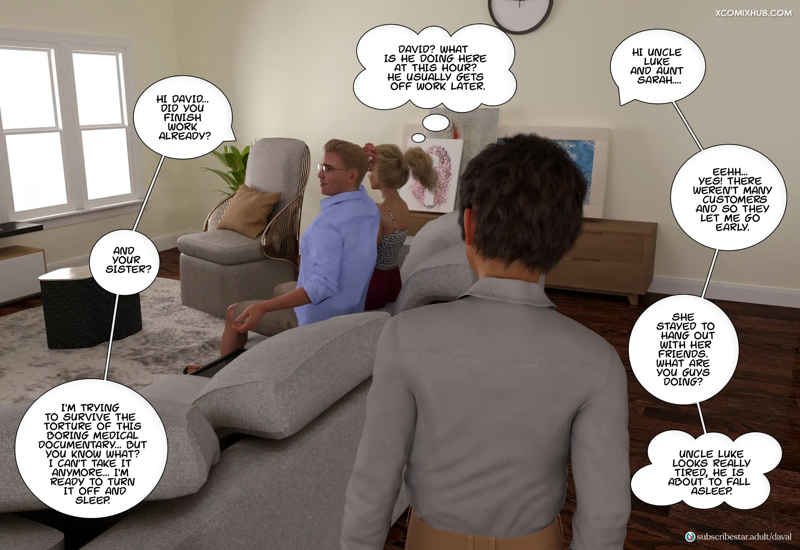 Madness Together Chapter 3 Daval3d 005 Page 5 Madness Together Chapter 3 Daval3d 005 Comic Page 5
